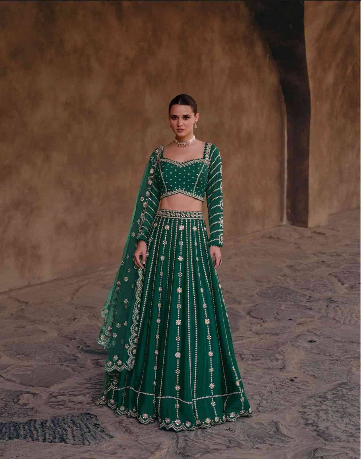 Riwayaat By Sayuri 5394 To 5396 Series Festive Wear Collection Beautiful Stylish Colorful Fancy Party Wear & Occasional Wear Chinnon Silk Lehengas At Wholesale Price