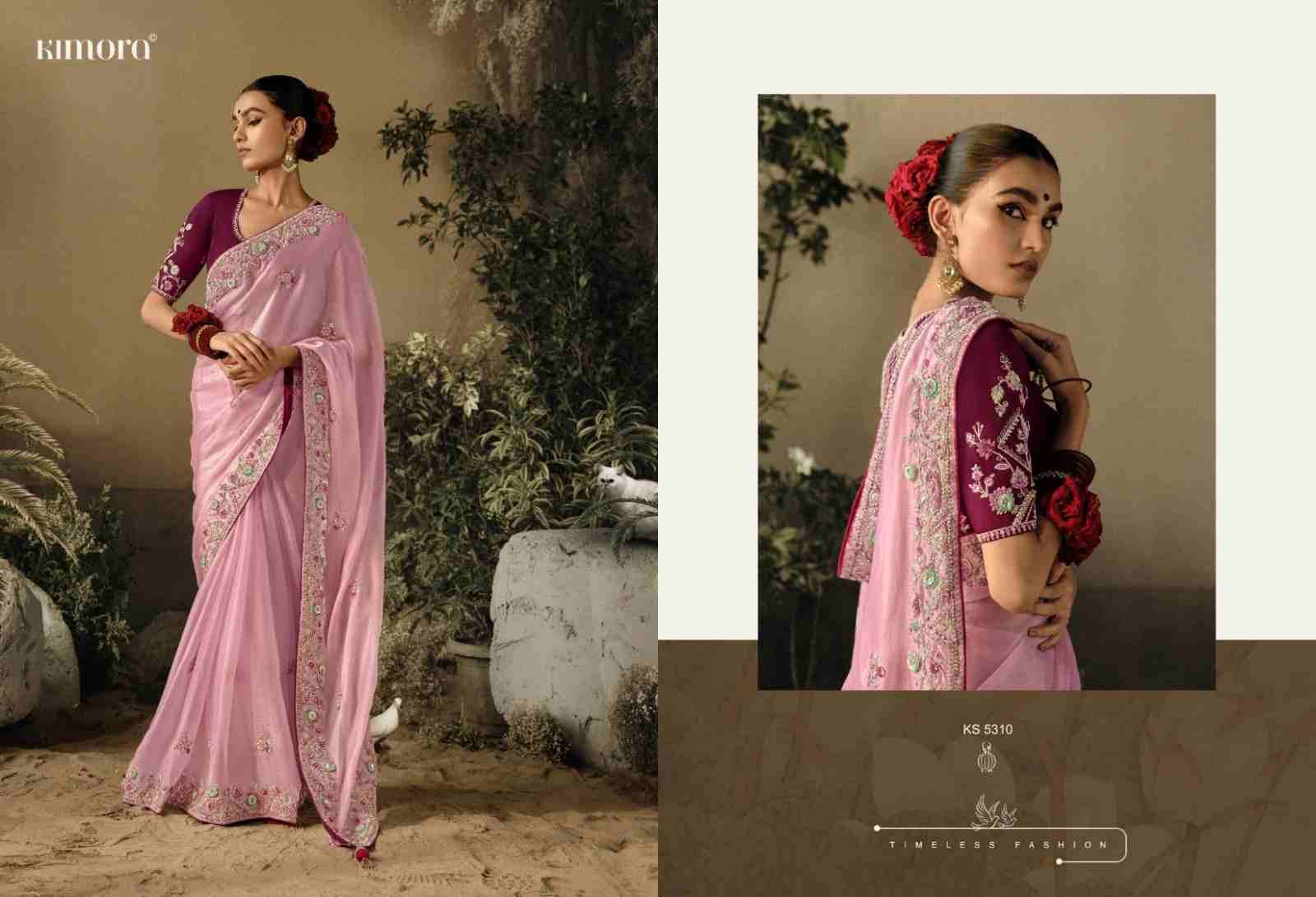 Saawariya By Kimora Fashion 5301 To 5311 Series Indian Traditional Wear Collection Beautiful Stylish Fancy Colorful Party Wear & Occasional Wear Fancy Sarees At Wholesale Price