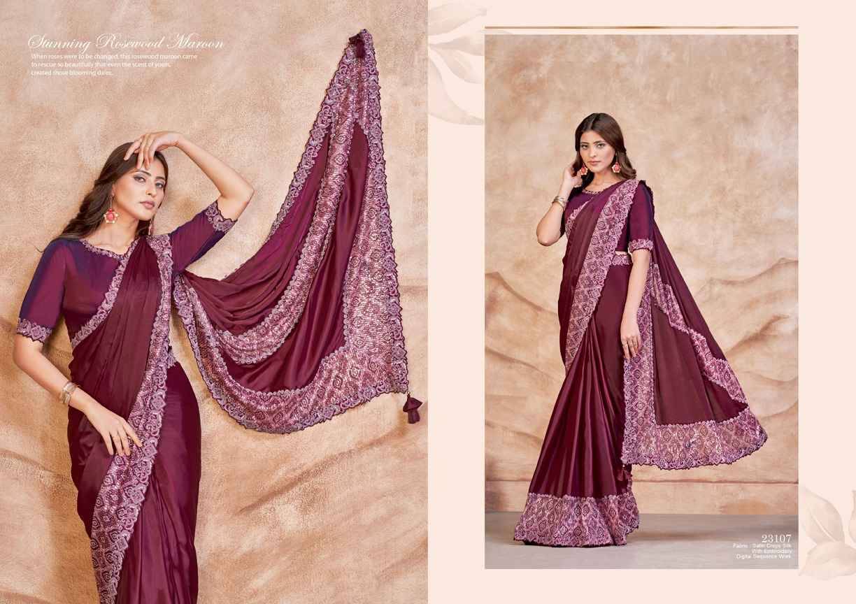 Dayita By Mohmanthan Indian Traditional Wear Collection Beautiful Stylish Fancy Colorful Party Wear & Occasional Wear Silk Sarees At Wholesale Price