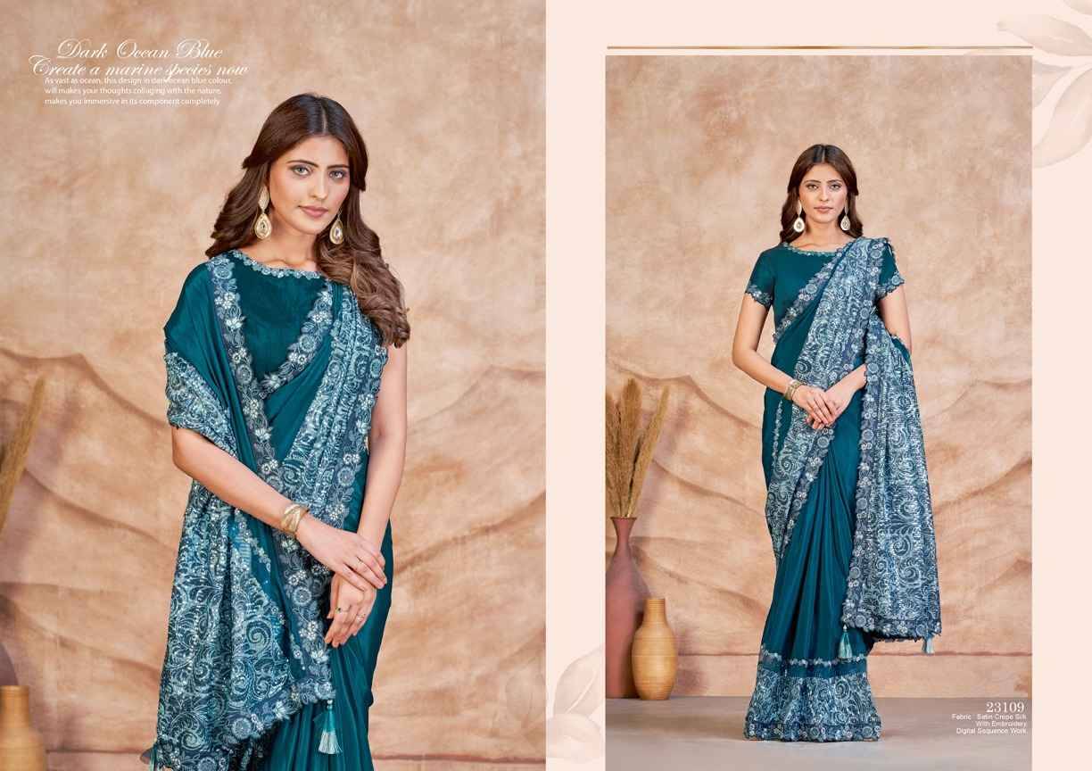 Dayita By Mohmanthan Indian Traditional Wear Collection Beautiful Stylish Fancy Colorful Party Wear & Occasional Wear Silk Sarees At Wholesale Price