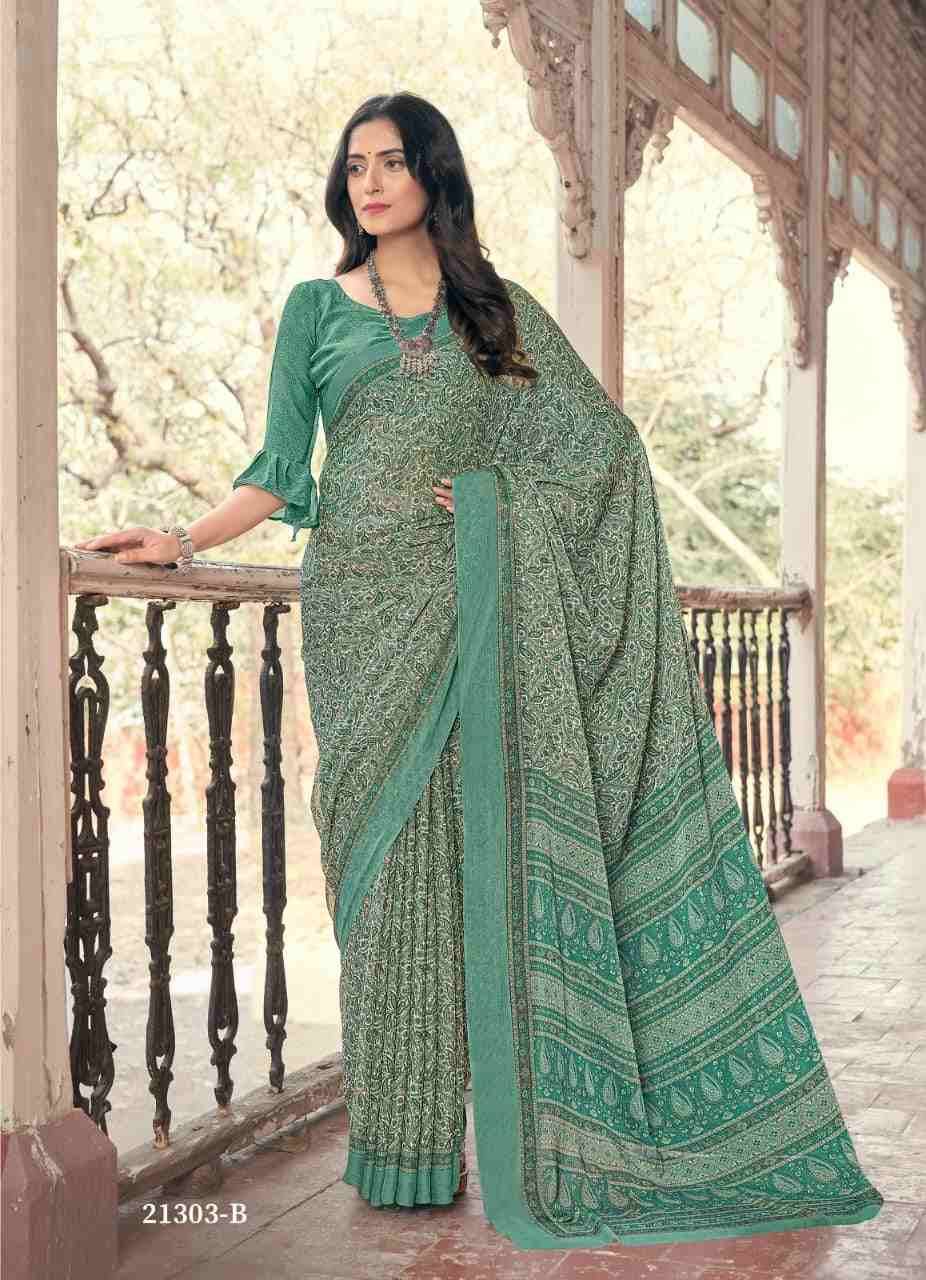 Star Chiffon Vol-94 By Ruchi Sarees 21301-A To 21303-D Series Indian Traditional Wear Collection Beautiful Stylish Fancy Colorful Party Wear & Occasional Wear Chiffon Sarees At Wholesale Price