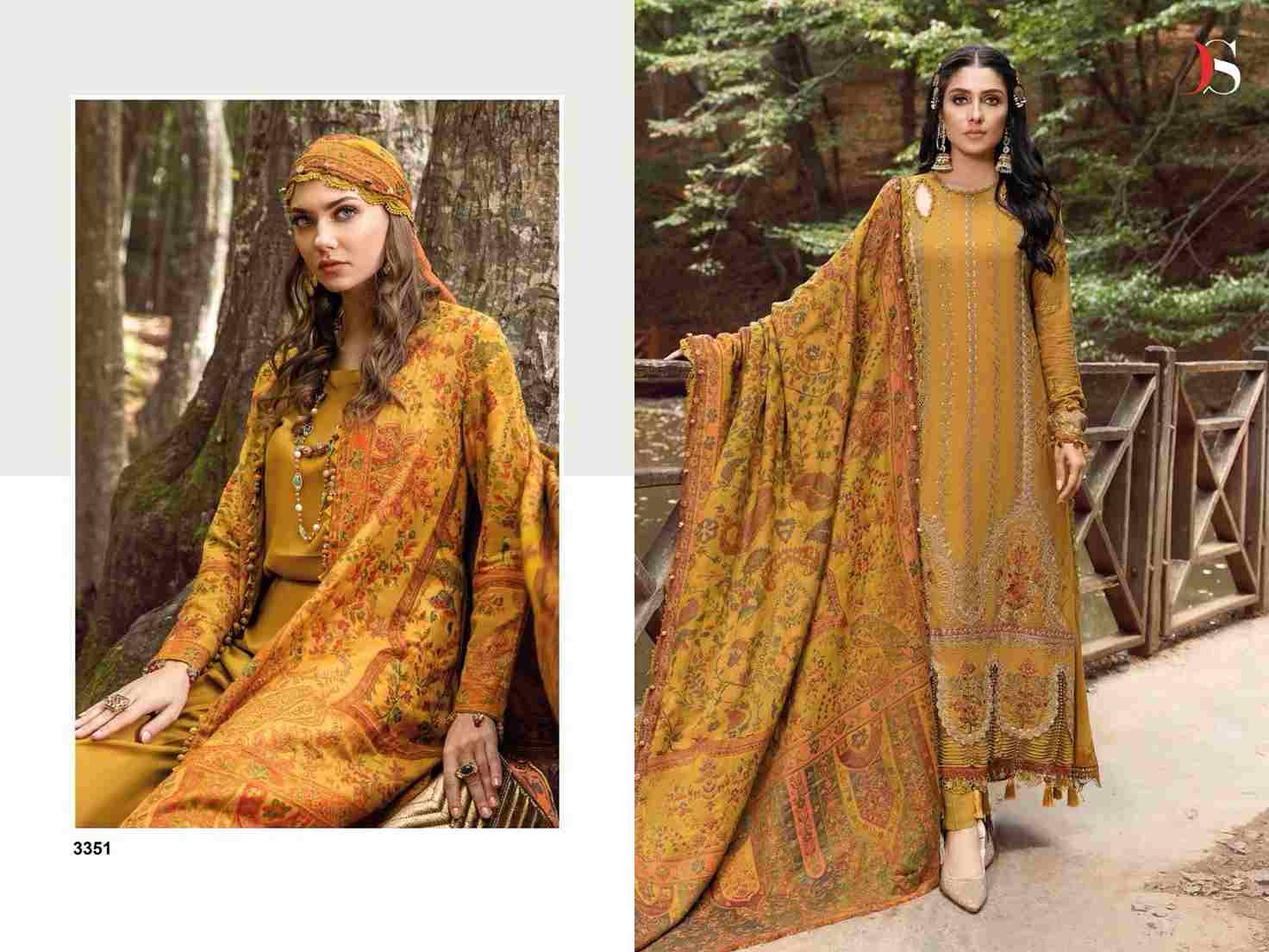 Maria.B. Embroidered-24 By Deepsy Suits 3351 To 3354 Serie Wholesale Designer Pakistani Suits Collection Beautiful Stylish Fancy Colorful Party Wear & Occasional Wear Rayon Cotton Embroidered Dresses At Wholesale Price