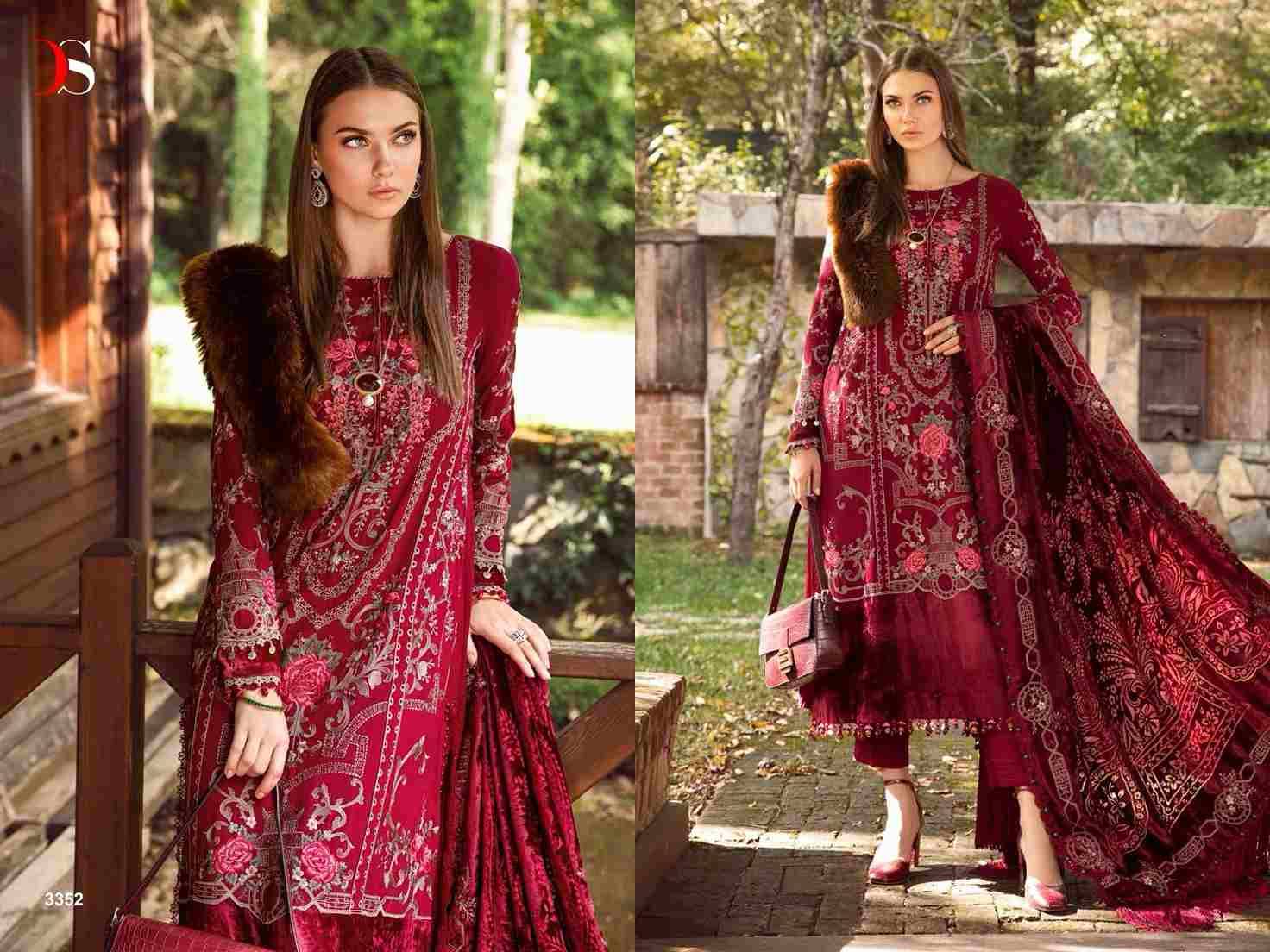 Maria.B. Embroidered-24 By Deepsy Suits 3351 To 3354 Serie Wholesale Designer Pakistani Suits Collection Beautiful Stylish Fancy Colorful Party Wear & Occasional Wear Rayon Cotton Embroidered Dresses At Wholesale Price