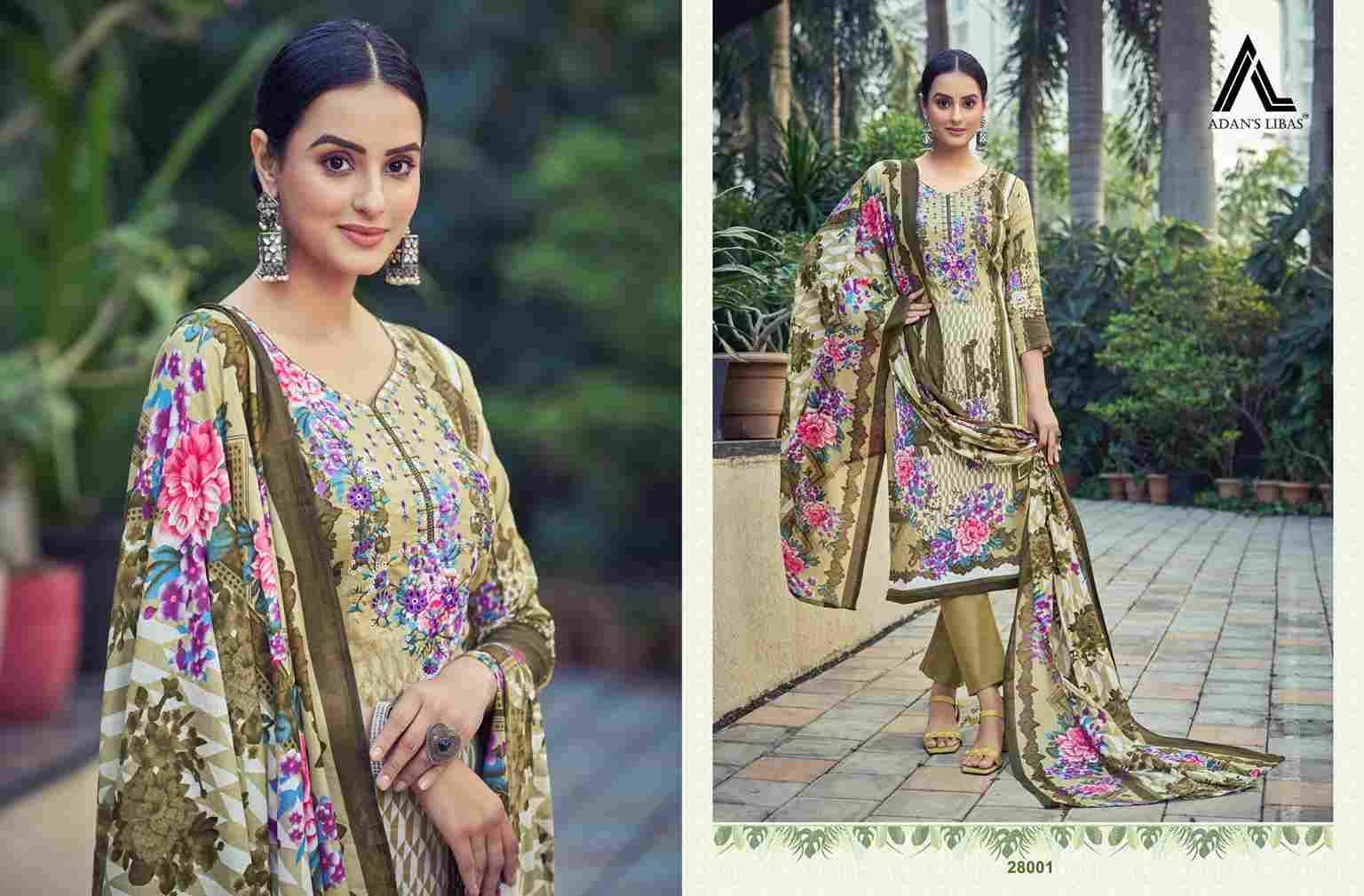 Naira Vol-28 By Adans Libas 28001 To 28010 Series Beautiful Festive Suits Colorful Stylish Fancy Casual Wear & Ethnic Wear Pure Cotton Print With Work Dresses At Wholesale Price