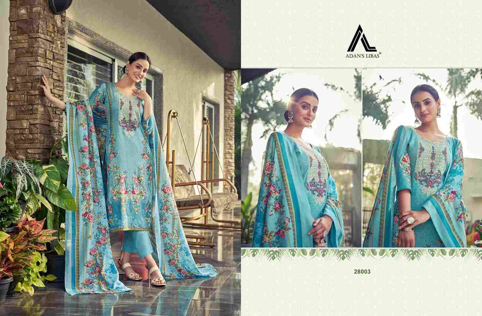 Naira Vol-28 By Adans Libas 28001 To 28010 Series Beautiful Festive Suits Colorful Stylish Fancy Casual Wear & Ethnic Wear Pure Cotton Print With Work Dresses At Wholesale Price