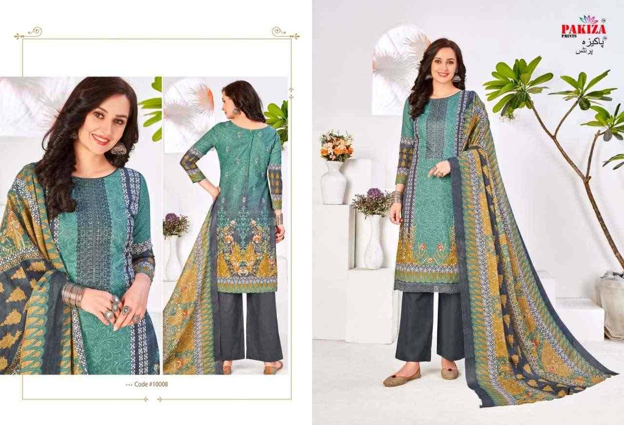 Volume Vol-10 By Pakiza Prints 10001 To 10010 Series Beautiful Festive Suits Colorful Stylish Fancy Casual Wear & Ethnic Wear Lawn Cotton Print Dresses At Wholesale Price