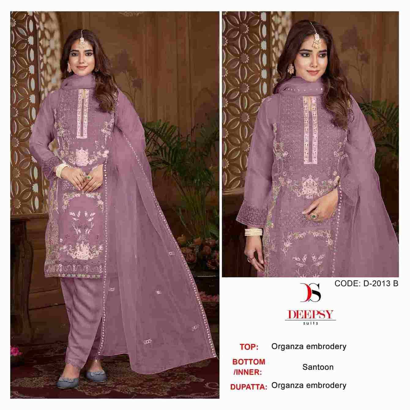 Deepsy Hit Design 2013 Colours By Deepsy Suits 2013-A To 2013-D Series Beautiful Pakistani Suits Stylish Fancy Colorful Party Wear & Occasional Wear Organza Embroidered Dresses At Wholesale Price