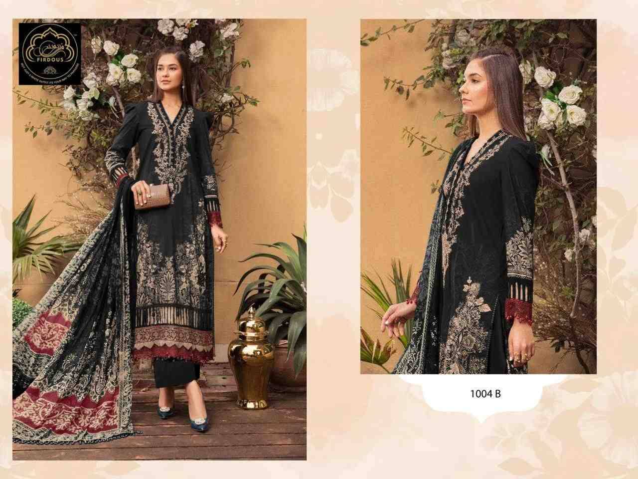 Mprint Vol-1 By Firdous 1004-A To 1004-D Series Beautiful Stylish Pakistani Suits Fancy Colorful Casual Wear & Ethnic Wear & Ready To Wear Heavy Cotton Print With Embroidery Dresses At Wholesale Price