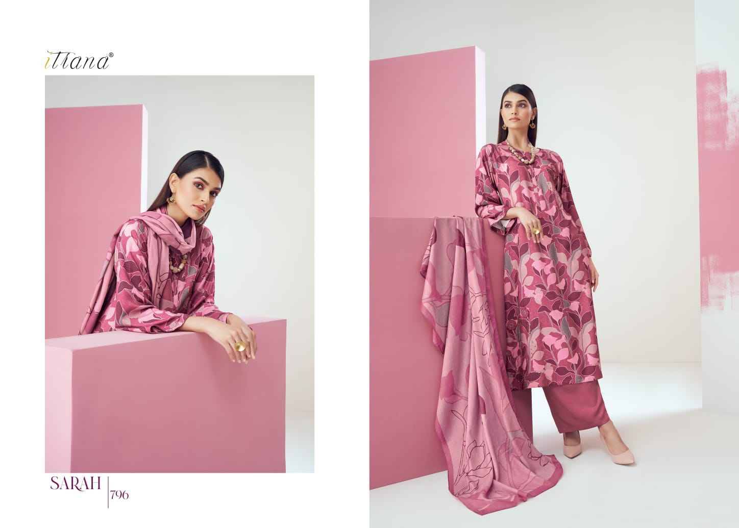 Sarah By Itrana Designer Festive Suits Beautiful Stylish Fancy Colorful Party Wear & Occasional Wear Muslin Silk Dresses At Wholesale Price