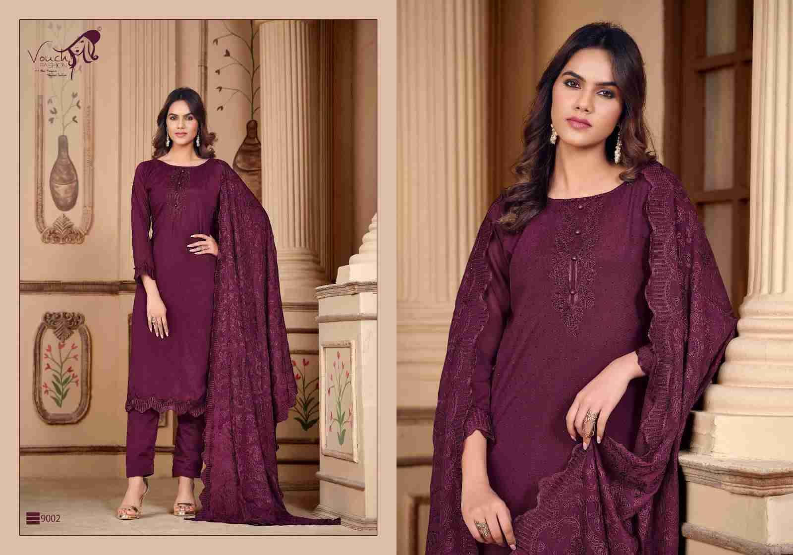 Naari Vol-13 By Vouche 9001 To 9004 Series Beautiful Festive Suits Colorful Stylish Fancy Casual Wear & Ethnic Wear Rangoli Silk Dresses At Wholesale Price