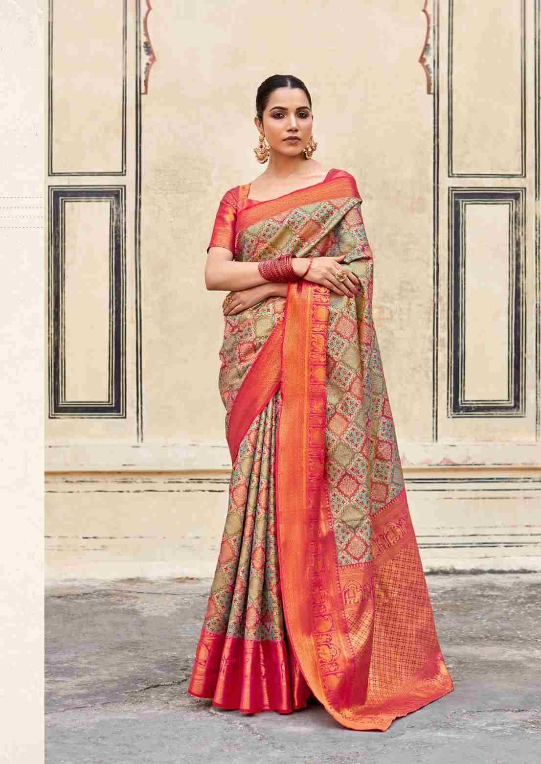 Varnam Silk By Rajpath 280001 To 280006 Series Indian Traditional Wear Collection Beautiful Stylish Fancy Colorful Party Wear & Occasional Wear Pure Silk Sarees At Wholesale Price