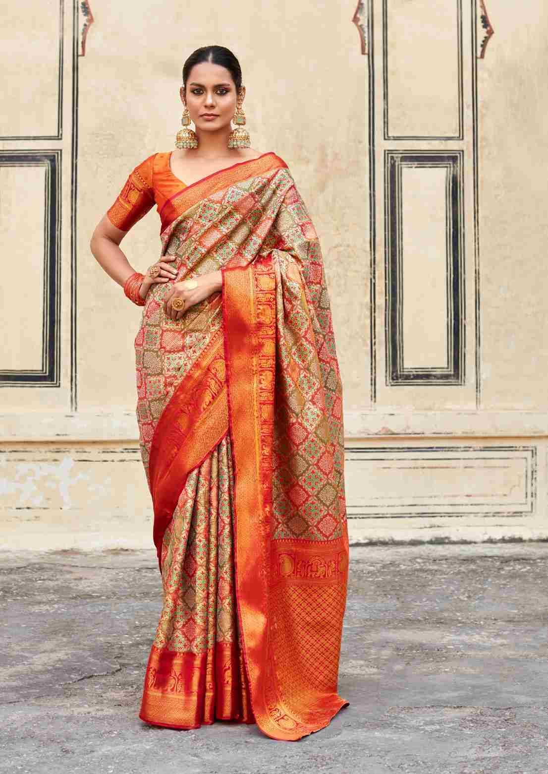 Varnam Silk By Rajpath 280001 To 280006 Series Indian Traditional Wear Collection Beautiful Stylish Fancy Colorful Party Wear & Occasional Wear Pure Silk Sarees At Wholesale Price