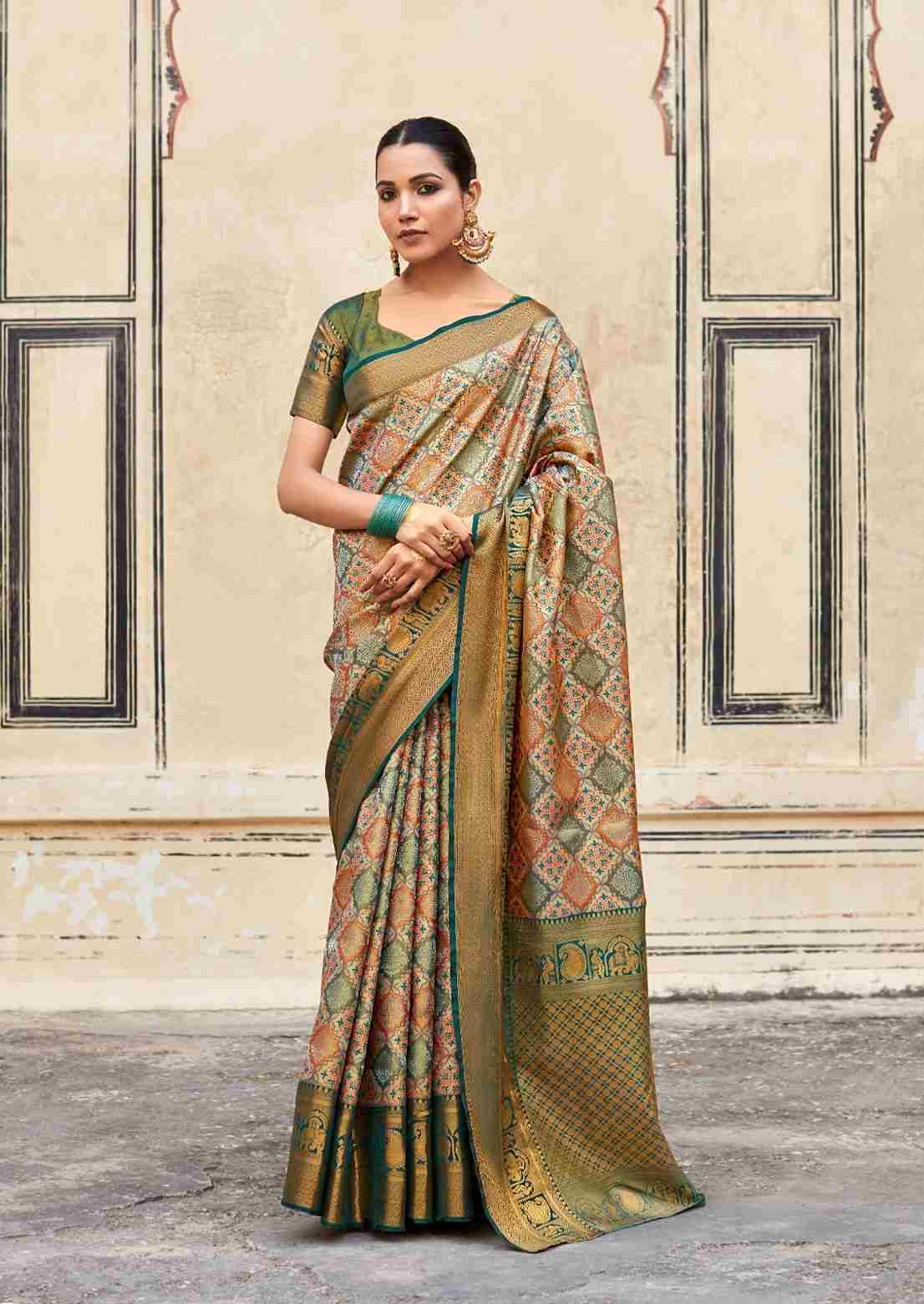 Varnam Silk By Rajpath 280001 To 280006 Series Indian Traditional Wear Collection Beautiful Stylish Fancy Colorful Party Wear & Occasional Wear Pure Silk Sarees At Wholesale Price