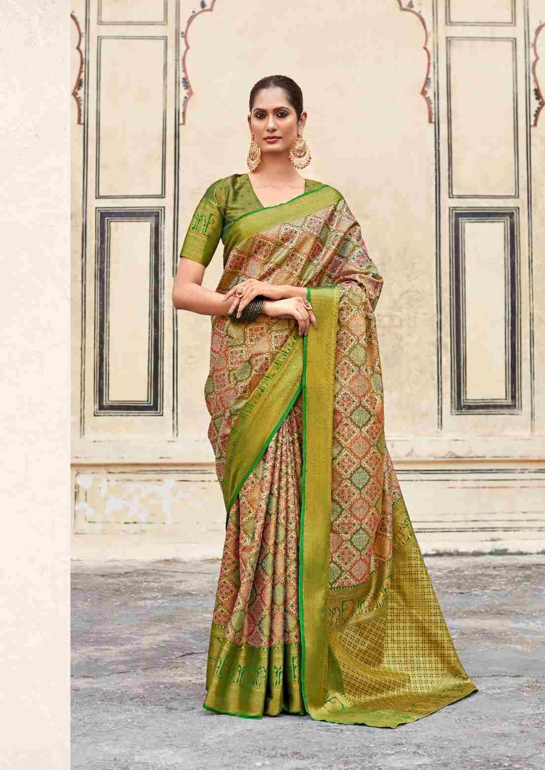 Varnam Silk By Rajpath 280001 To 280006 Series Indian Traditional Wear Collection Beautiful Stylish Fancy Colorful Party Wear & Occasional Wear Pure Silk Sarees At Wholesale Price