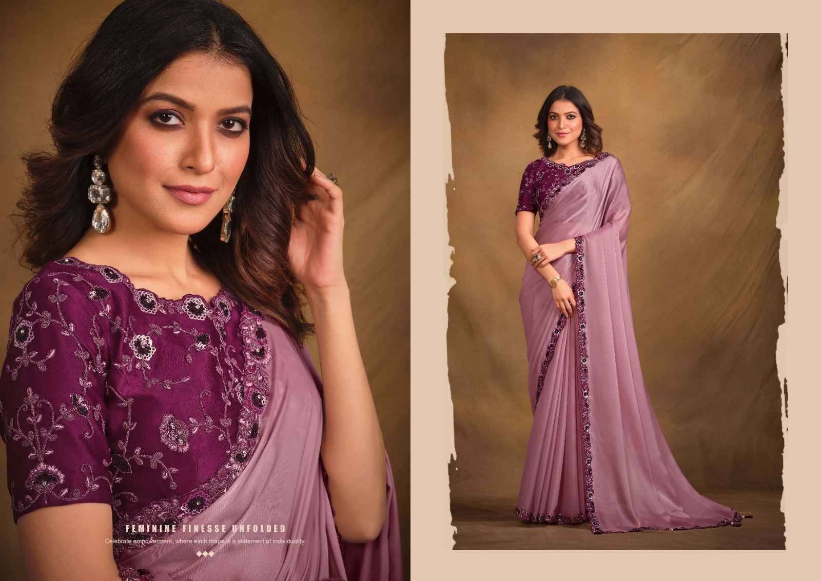 Mahitha By Mahotsav Creation 43605 To 43616 Series Indian Traditional Wear Collection Beautiful Stylish Fancy Colorful Party Wear & Occasional Wear Fancy Sarees At Wholesale Price