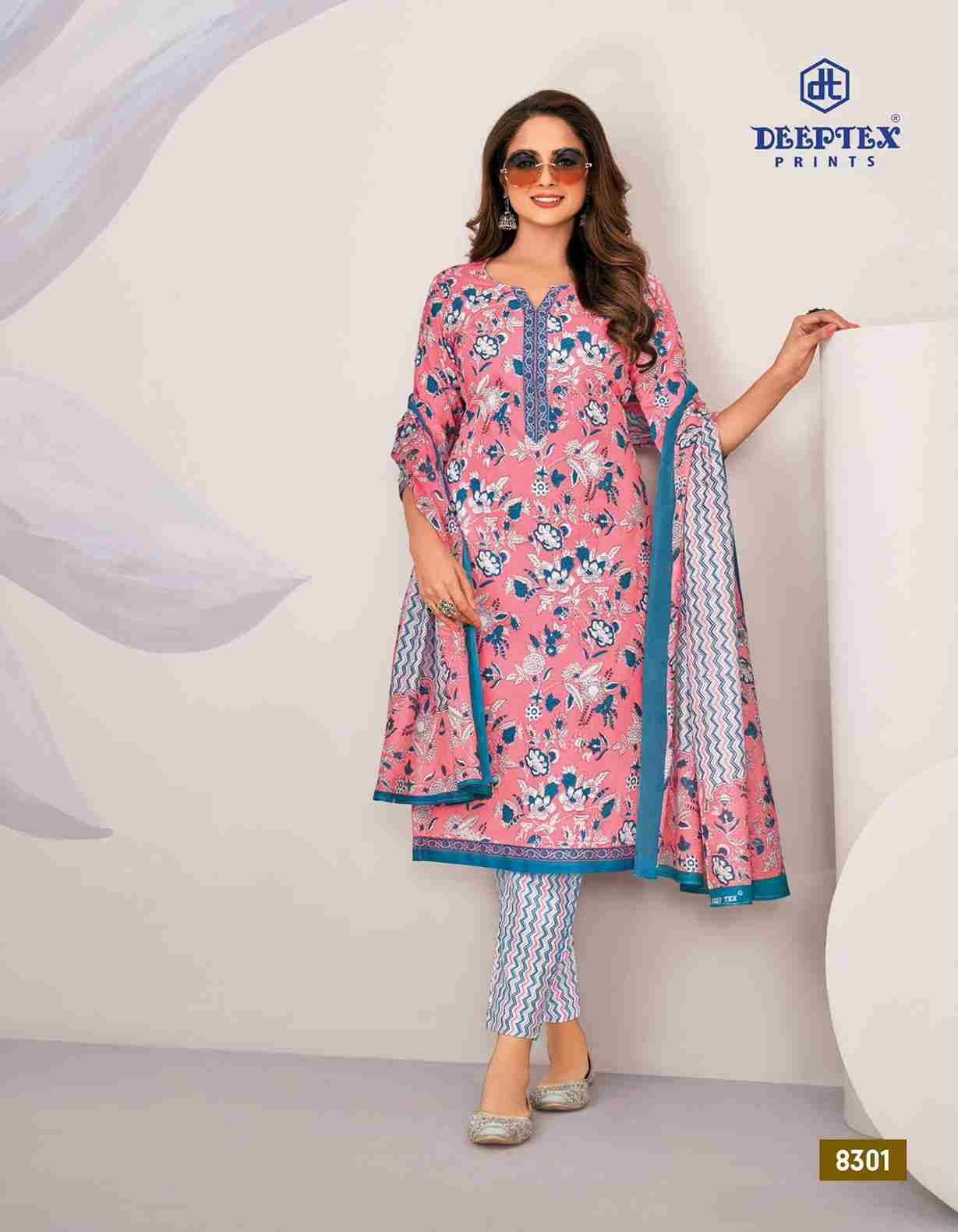 Miss India Vol-83 By Deeptex Prints 8301 To 8326 Series Beautiful Festive Suits Stylish Fancy Colorful Casual Wear & Ethnic Wear Cotton Print Dresses At Wholesale Price
