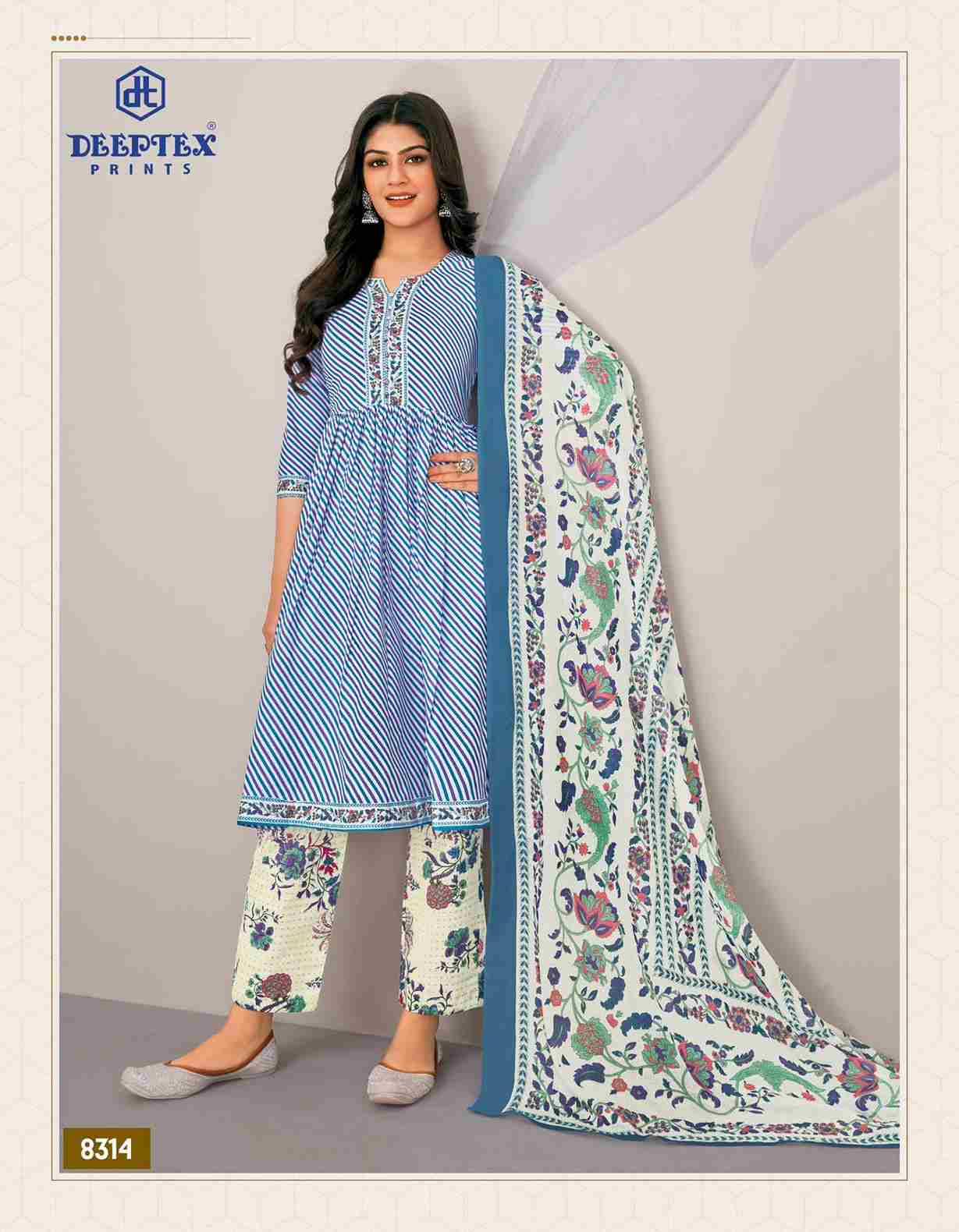 Miss India Vol-83 By Deeptex Prints 8301 To 8326 Series Beautiful Festive Suits Stylish Fancy Colorful Casual Wear & Ethnic Wear Cotton Print Dresses At Wholesale Price