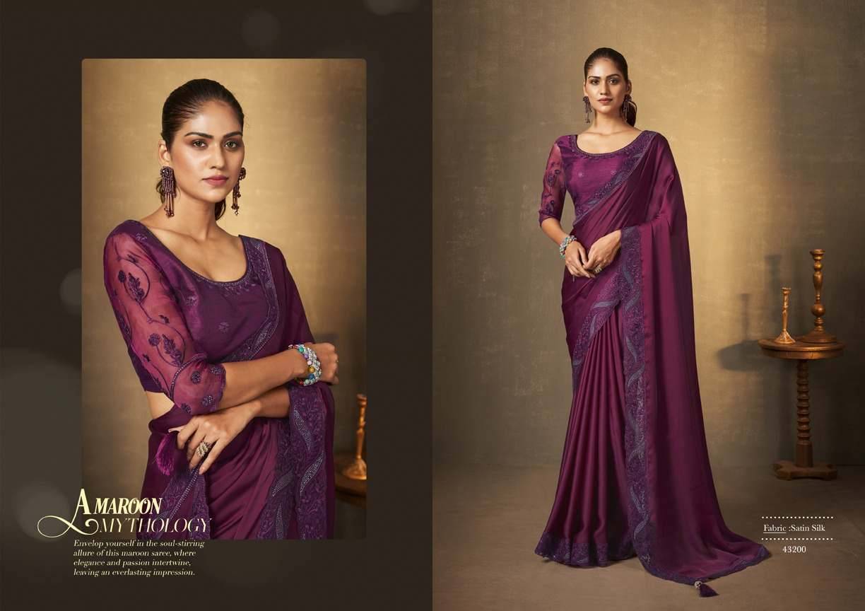 Erisha Nx By Mahotsav Creation Indian Traditional Wear Collection Beautiful Stylish Fancy Colorful Party Wear & Occasional Wear Satin Silk Sarees At Wholesale Price