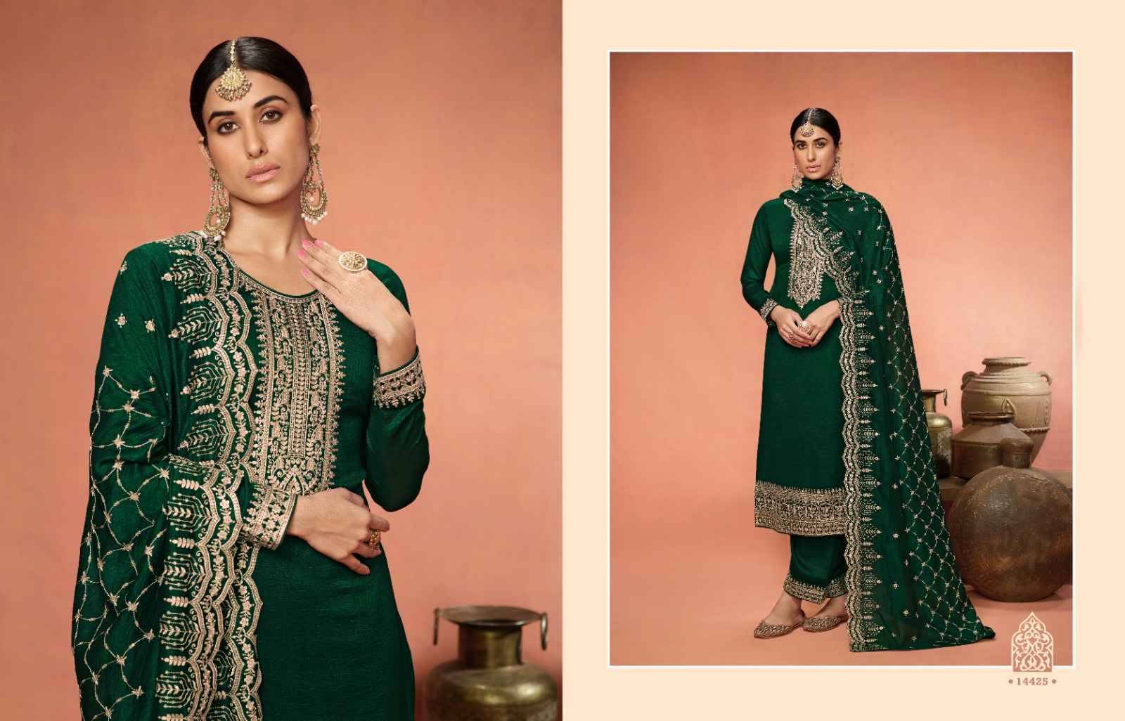 Noor By Zisa 14421 To 14426 Series Beautiful Festive Suits Colorful Stylish Fancy Casual Wear & Ethnic Wear Georgette Silk Dresses At Wholesale Price