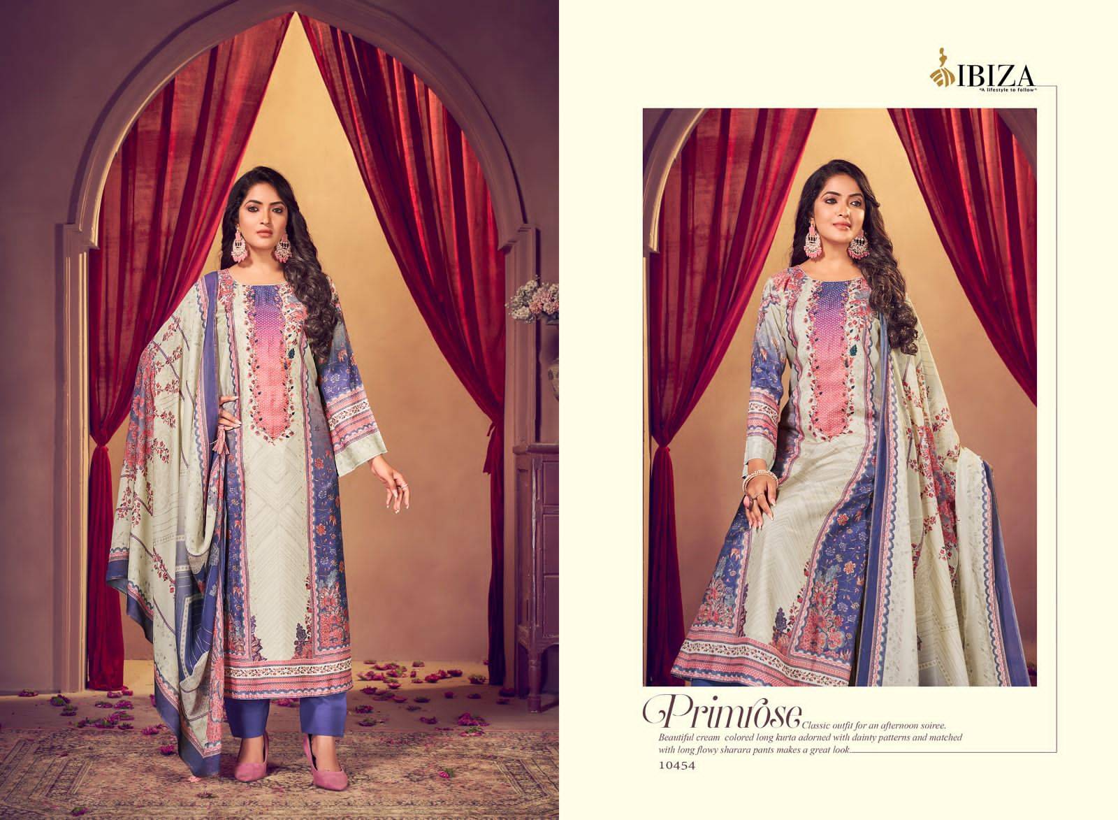 Rehnuma By Ibiza 10451 To 10454 Series Beautiful Festive Suits Colorful Stylish Fancy Casual Wear & Ethnic Wear Pure Muslin Print Dresses At Wholesale Price