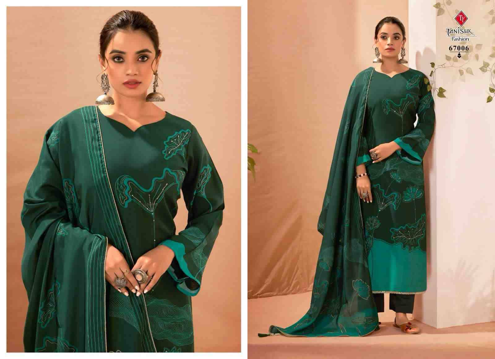 Koral By Tanishk Fashion 67001 To 67006 Series Beautiful Festive Suits Colorful Stylish Fancy Casual Wear & Ethnic Wear Pure Modal Muslin Print Dresses At Wholesale Price