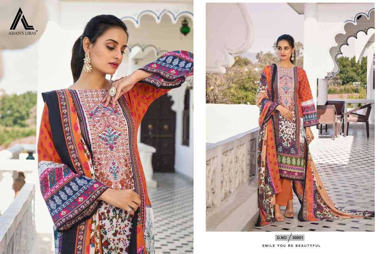 Naira Vol-30 By Adans Libas 30001 To 30010 Series Beautiful Festive Suits Stylish Fancy Colorful Casual Wear & Ethnic Wear Pure Cotton Print Dresses At Wholesale Price