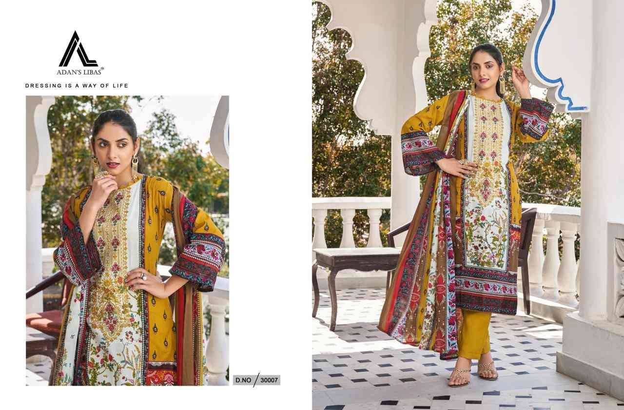 Naira Vol-30 By Adans Libas 30001 To 30010 Series Beautiful Festive Suits Stylish Fancy Colorful Casual Wear & Ethnic Wear Pure Cotton Print Dresses At Wholesale Price