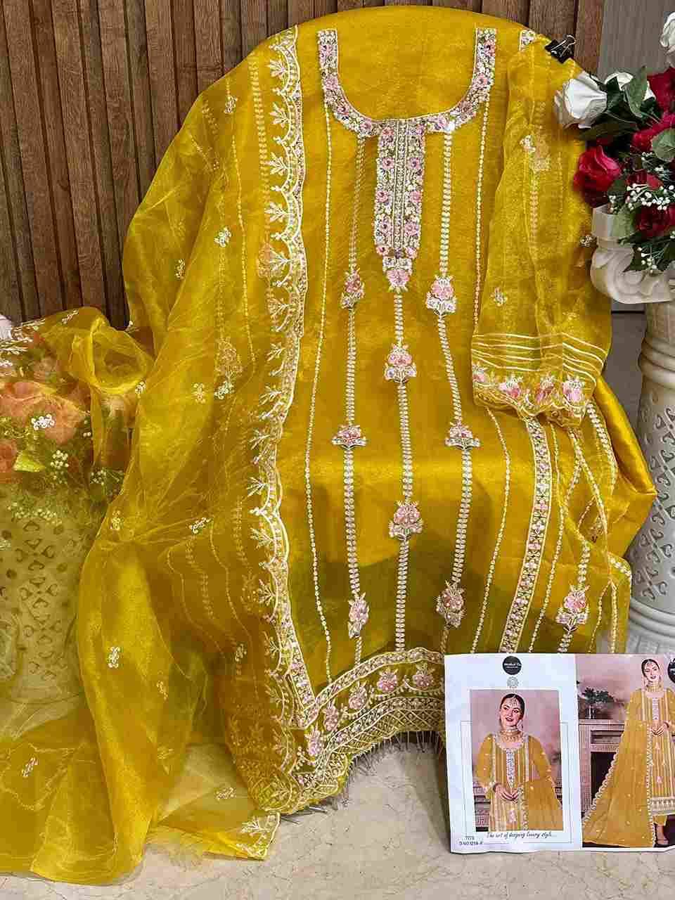 Mehboob Tex Hit Design 1258 Colours Vol-2 By Mehboob Tex 1258-E To 1258-H Series Beautiful Pakistani Suits Colorful Stylish Fancy Casual Wear & Ethnic Wear Organza Embroidered Dresses At Wholesale Price