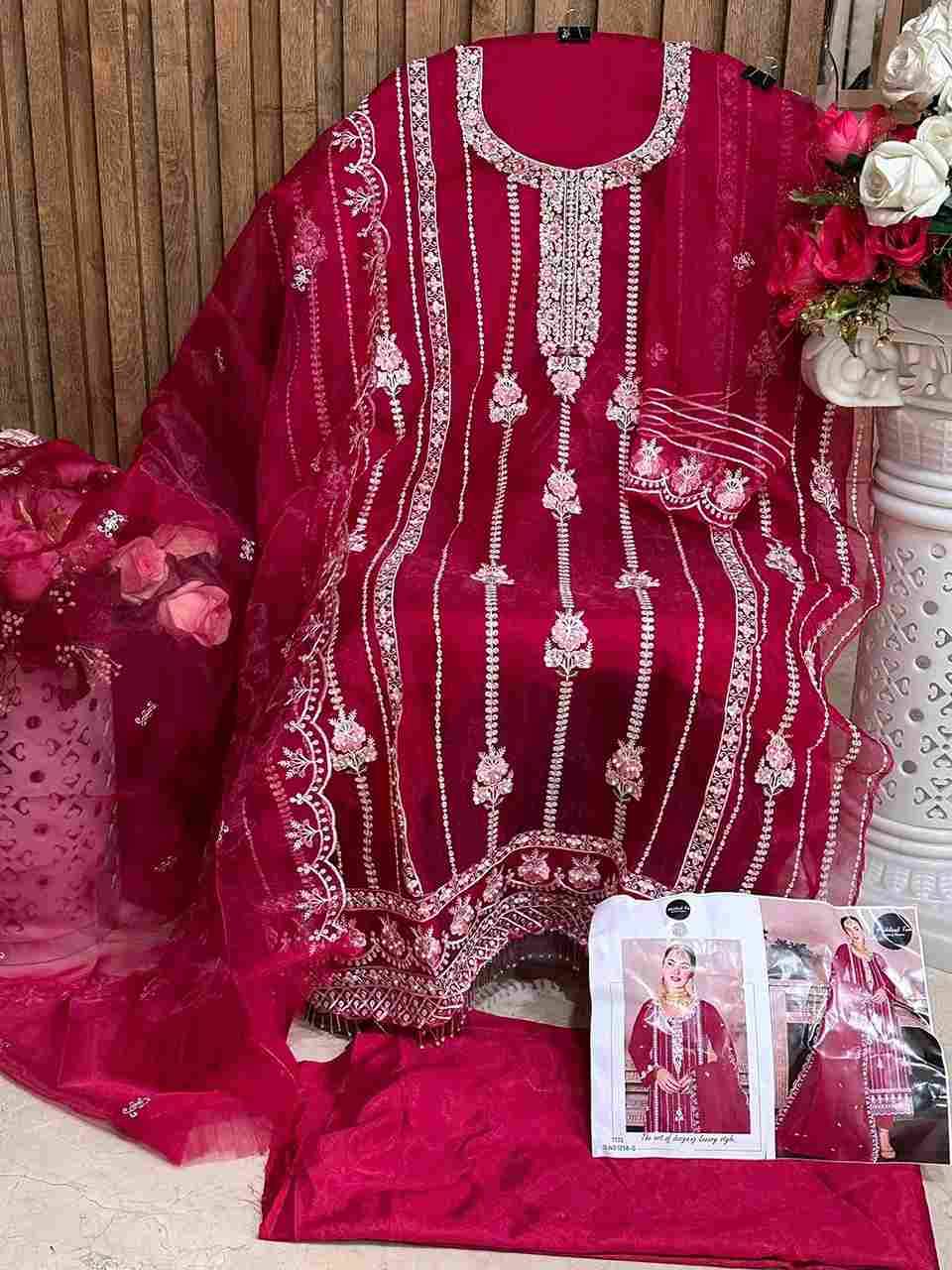 Mehboob Tex Hit Design 1258 Colours Vol-2 By Mehboob Tex 1258-E To 1258-H Series Beautiful Pakistani Suits Colorful Stylish Fancy Casual Wear & Ethnic Wear Organza Embroidered Dresses At Wholesale Price