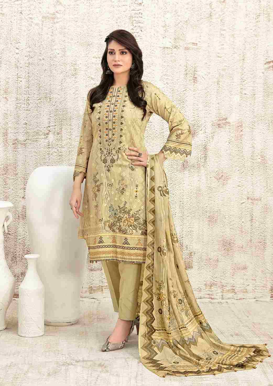 Safina Vol-4 By Nafisa Cotton 4001 To 4006 Series Beautiful Pakistani Suits Stylish Fancy Colorful Party Wear & Occasional Wear Pure Cotton Dresses At Wholesale Price