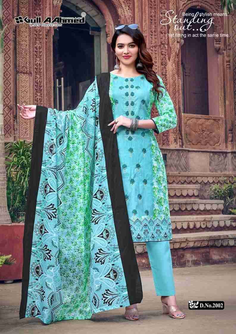 Bin Saeed Vol-2 By Gull Aahmed 2001 To 2010 Series Beautiful Festive Suits Colorful Stylish Fancy Casual Wear & Ethnic Wear Pure Lawn Print Dresses At Wholesale Price