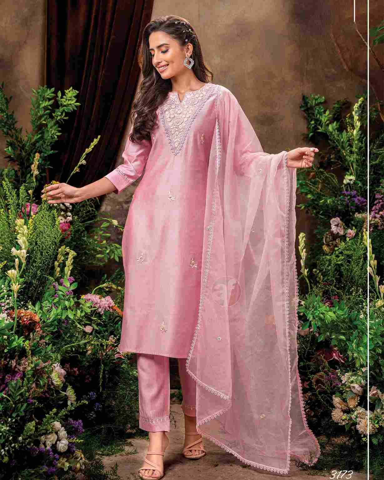 Chandni Vol-2 By Anju Fabrics 3171 To 3176 Series Designer Suits Collection Beautiful Stylish Colorful Fancy Party Wear & Occasional Wear Pure Viscose Silk Dresses At Wholesale Price