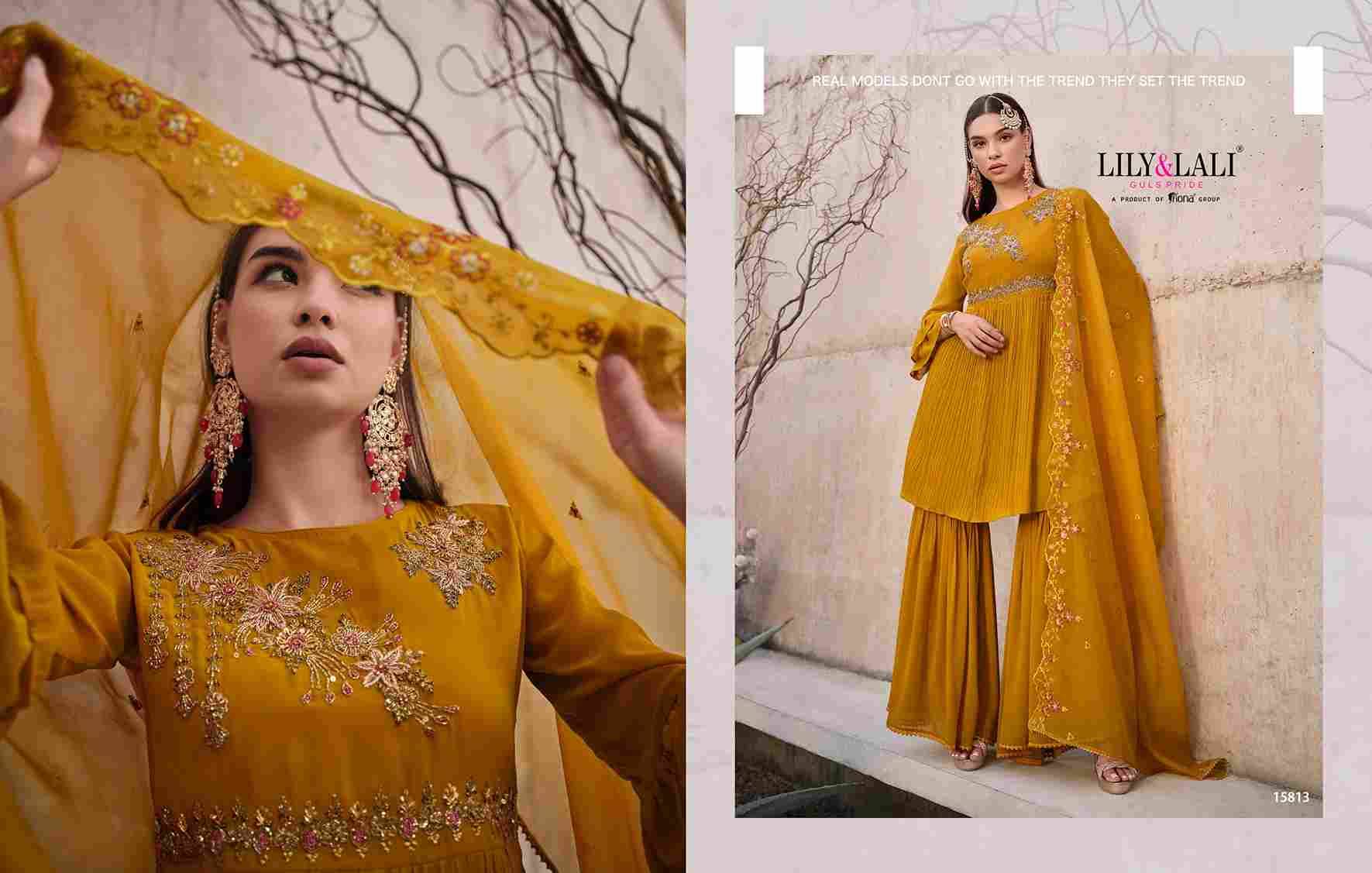 Didaar By Lily And Lali 15811 To 15814 Series Beautiful Festive Suits Colorful Stylish Fancy Casual Wear & Ethnic Wear Pure Georgette Dresses At Wholesale Price
