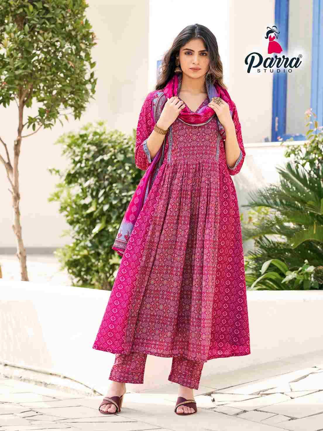 Paradise By Parra Studio 10001 To 10006 Series Beautiful Stylish Suits Fancy Colorful Casual Wear & Ethnic Wear & Ready To Wear Muslin Print Dresses At Wholesale Price