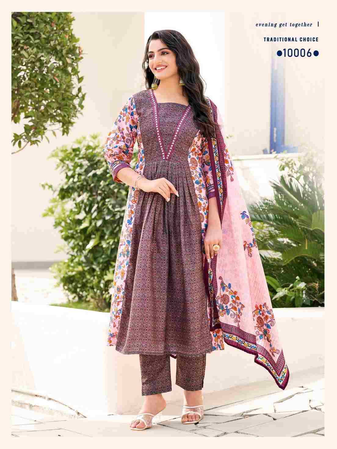 Paradise By Parra Studio 10001 To 10006 Series Beautiful Stylish Suits Fancy Colorful Casual Wear & Ethnic Wear & Ready To Wear Muslin Print Dresses At Wholesale Price