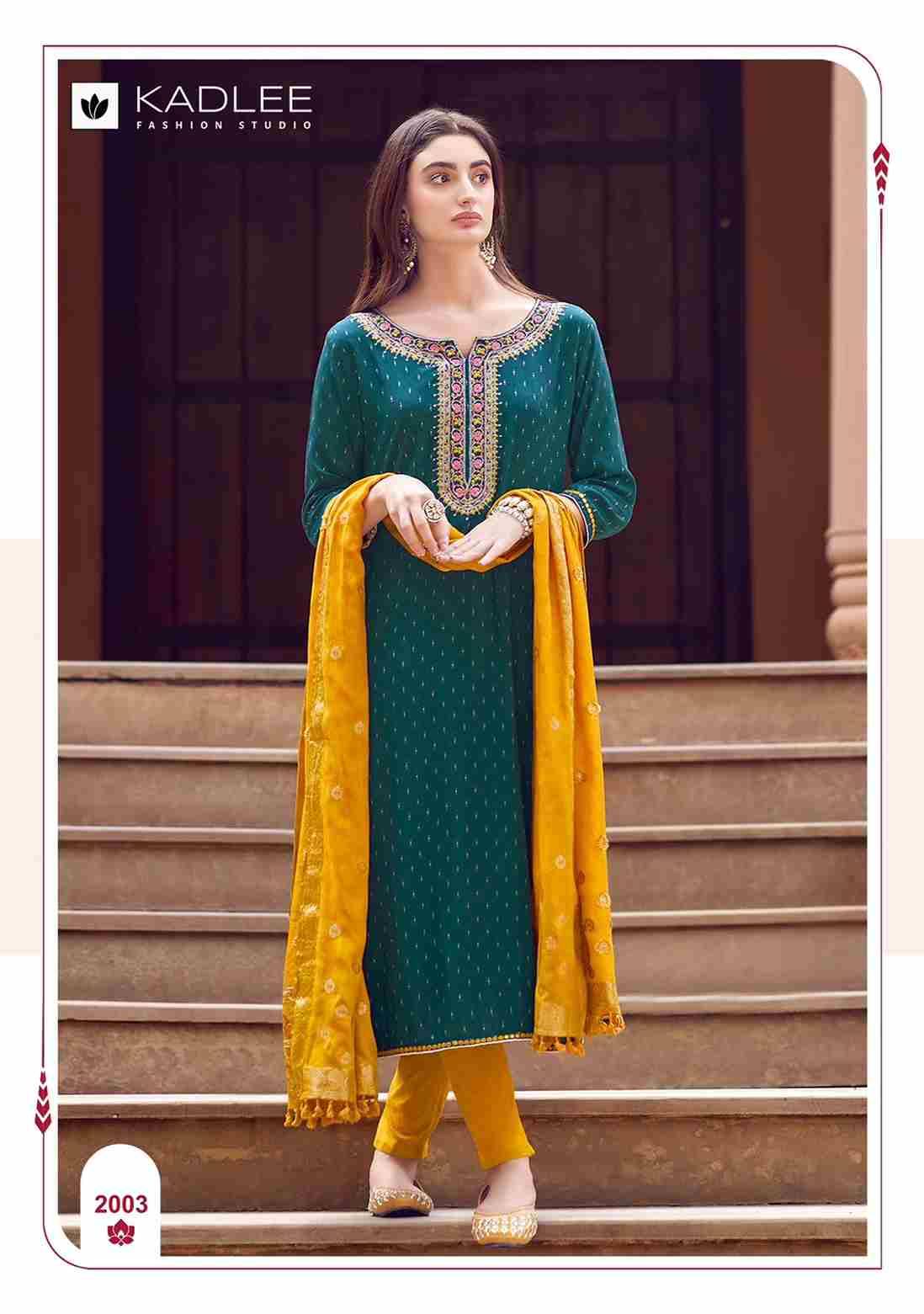 Kavyaa By Kadlee 2001 To 2006 Series Beautiful Stylish Suits Fancy Colorful Casual Wear & Ethnic Wear & Ready To Wear Rayon Dresses At Wholesale Price