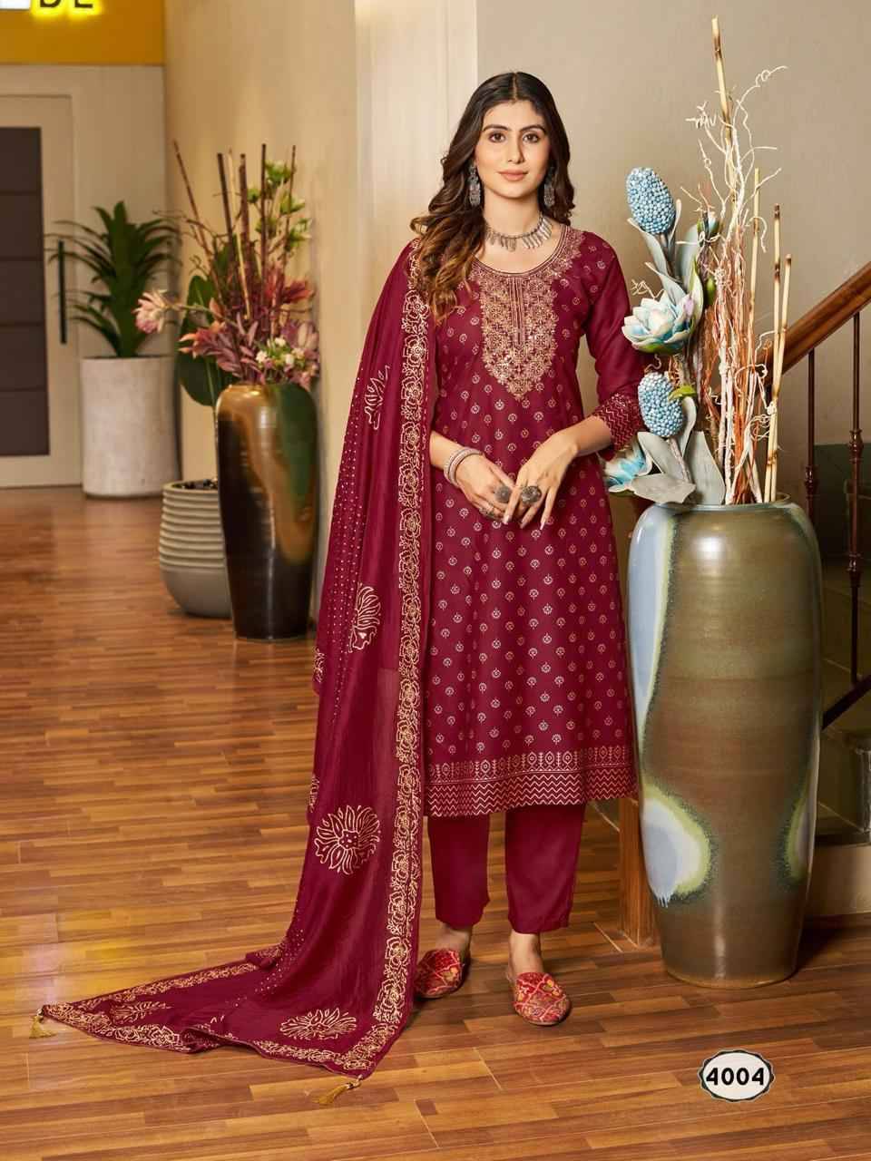 Royal Touch Vol-4 By Blue Hills Beautiful Stylish Suits Fancy Colorful Casual Wear & Ethnic Wear & Ready To Wear Rayon Foil Dresses At Wholesale Price