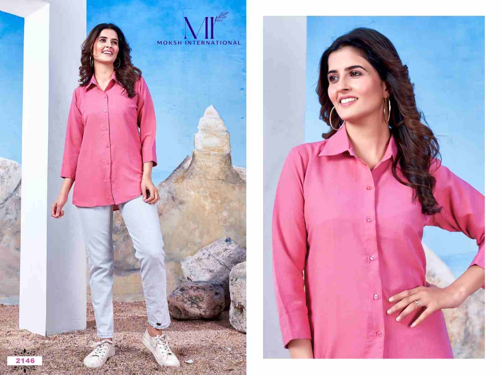 Shirt Vol-2 By Moksh International 2145 To 2148 Series Designer Stylish Fancy Colorful Beautiful Party Wear & Ethnic Wear Collection Maaza Cotton Tops At Wholesale Price