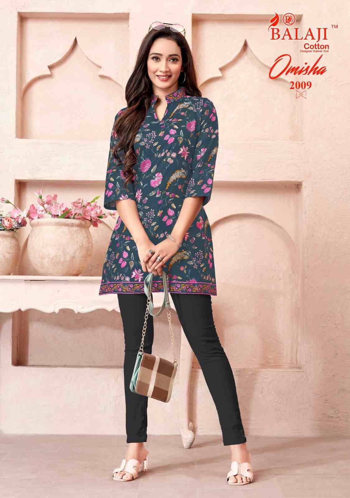 Omisha Vol-2 By Balaji Cotton 2001 To 2010 Series Designer Stylish Fancy Colorful Beautiful Party Wear & Ethnic Wear Collection Heavy Cotton Printed Kurtis At Wholesale Price