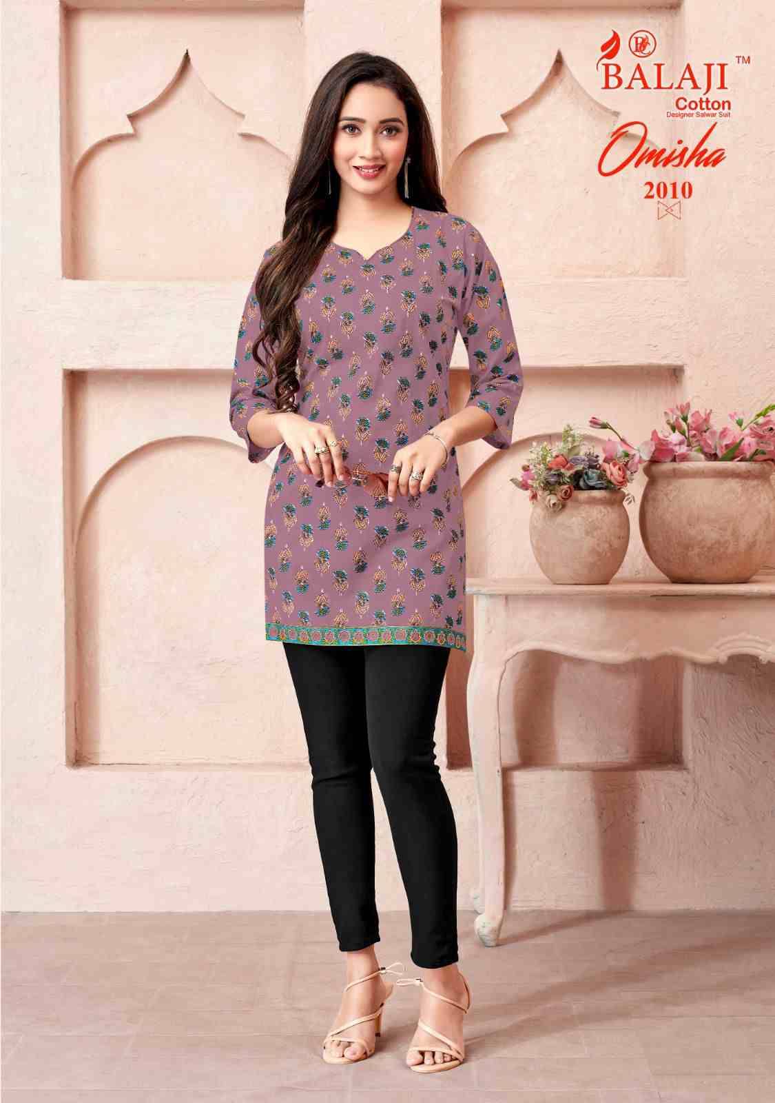 Omisha Vol-2 By Balaji Cotton 2001 To 2010 Series Designer Stylish Fancy Colorful Beautiful Party Wear & Ethnic Wear Collection Heavy Cotton Printed Kurtis At Wholesale Price
