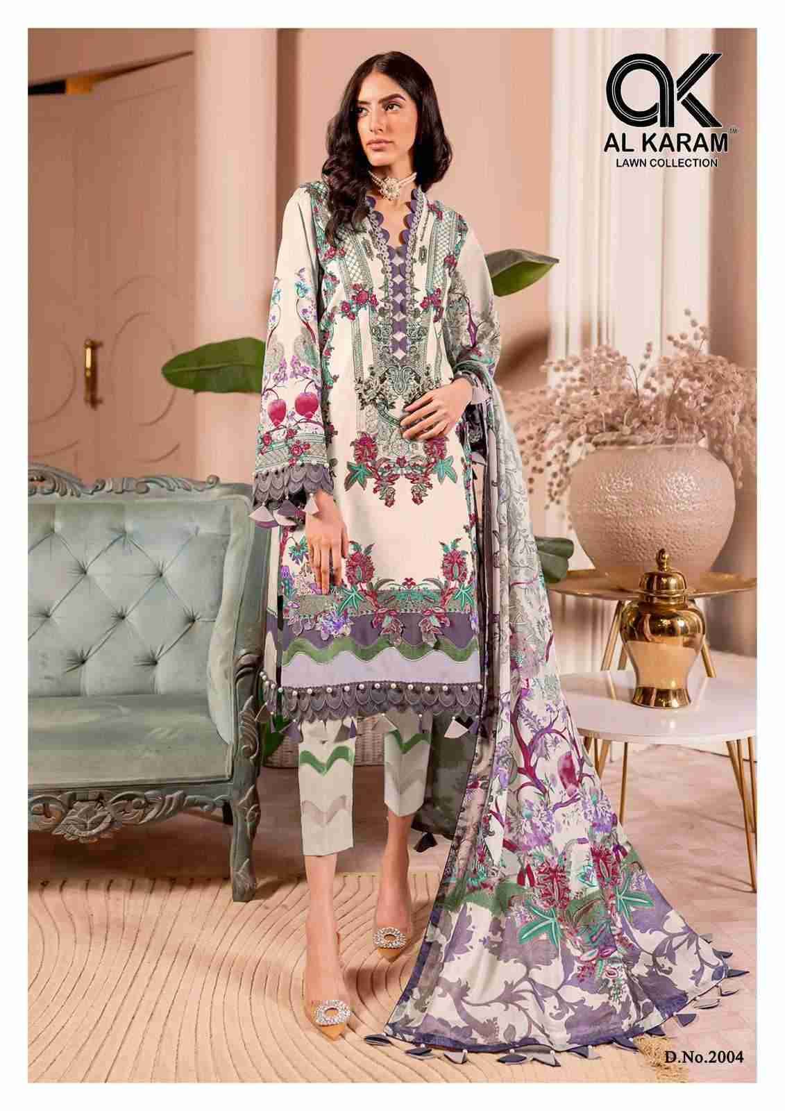Adans Libas Vol-2 By Al Karam Lawn Collection 2001 To 2006 Series Beautiful Stylish Suits Fancy Colorful Casual Wear & Ethnic Wear & Ready To Wear Soft Cotton Dresses At Wholesale Price