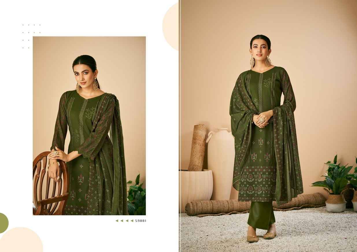 Kalpu By Azara 59001 To 59008 Series Beautiful Festive Suits Stylish Fancy Colorful Casual Wear & Ethnic Wear Rayon Slub Print Dresses At Wholesale Price