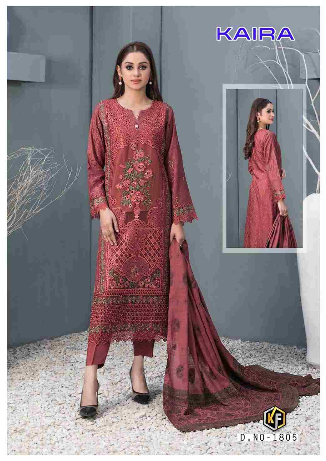 Kaira Vol-18 By Keval Fab 1801 To 1806 Series Beautiful Festive Suits Colorful Stylish Fancy Casual Wear & Ethnic Wear Pure Cotton Print Dresses At Wholesale Price