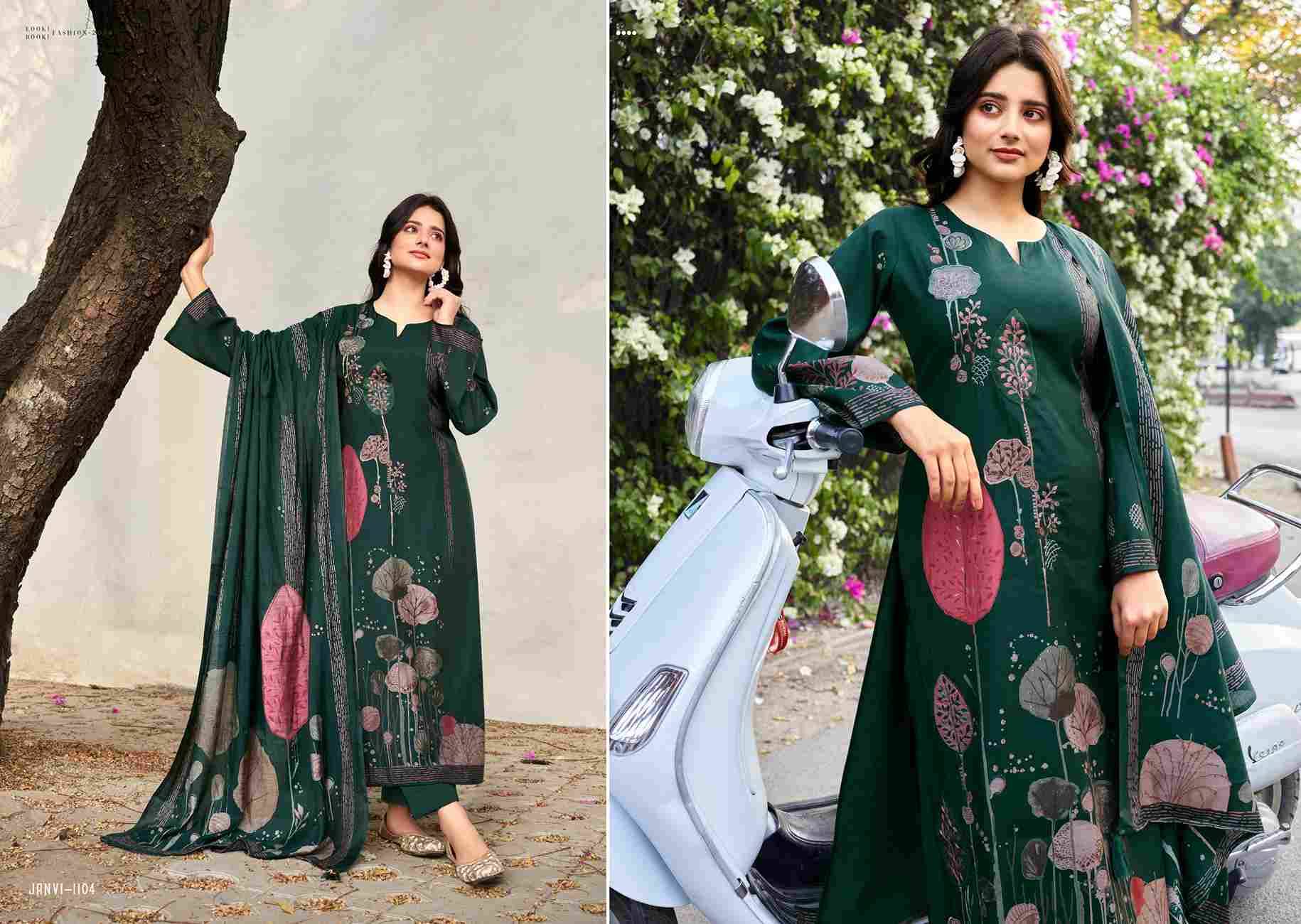 Janvi By Mumtaz Arts 1101 To 1104 Series Beautiful Festive Suits Stylish Fancy Colorful Party Wear & Occasional Wear Pure Viscose Muslin Print Dresses At Wholesale Price