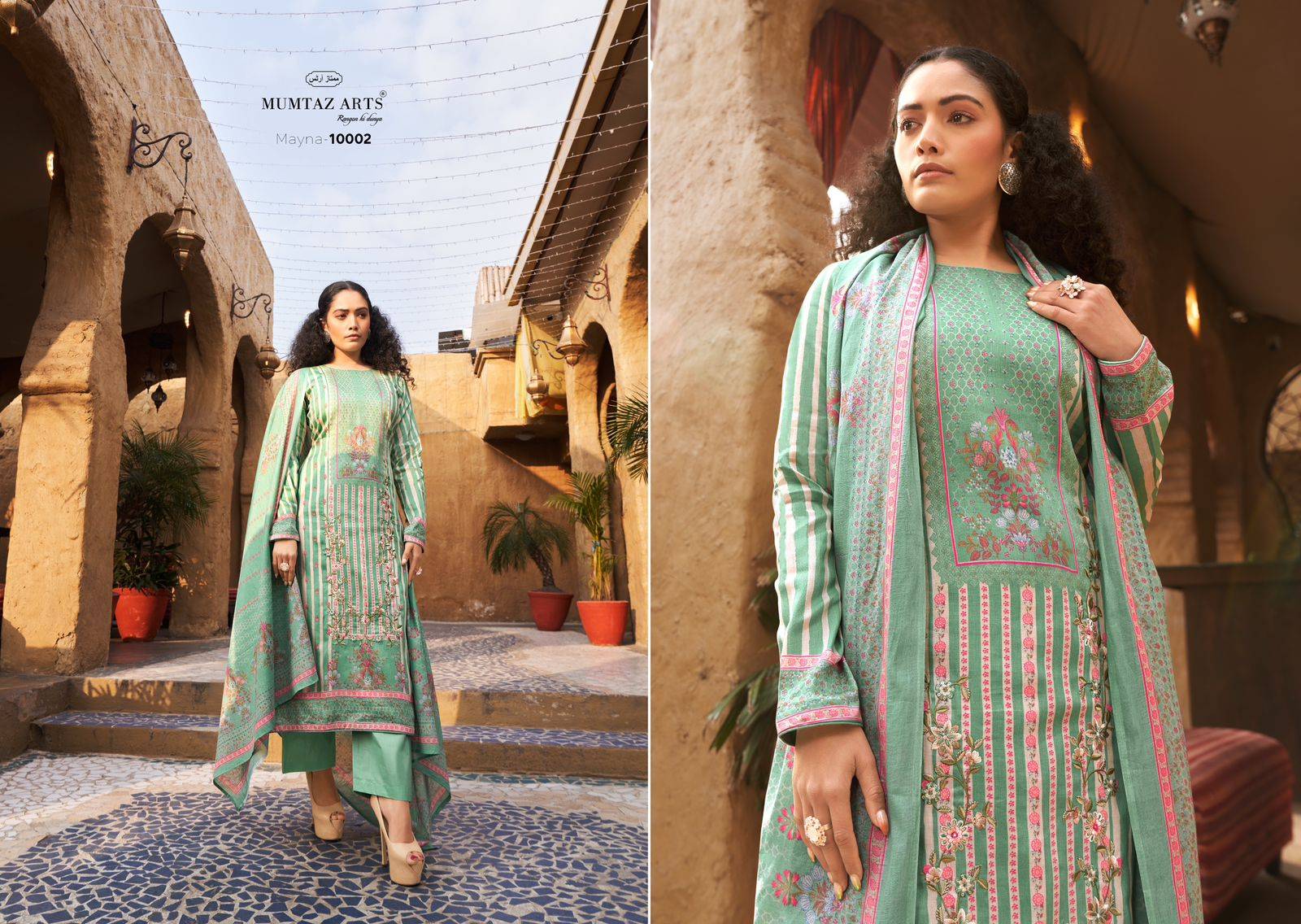 Mayna By Mumtaz Arts 10001 To 10006 Series Beautiful Stylish Festive Suits Fancy Colorful Casual Wear & Ethnic Wear & Ready To Wear Pure Jam Satin Print Dresses At Wholesale Price