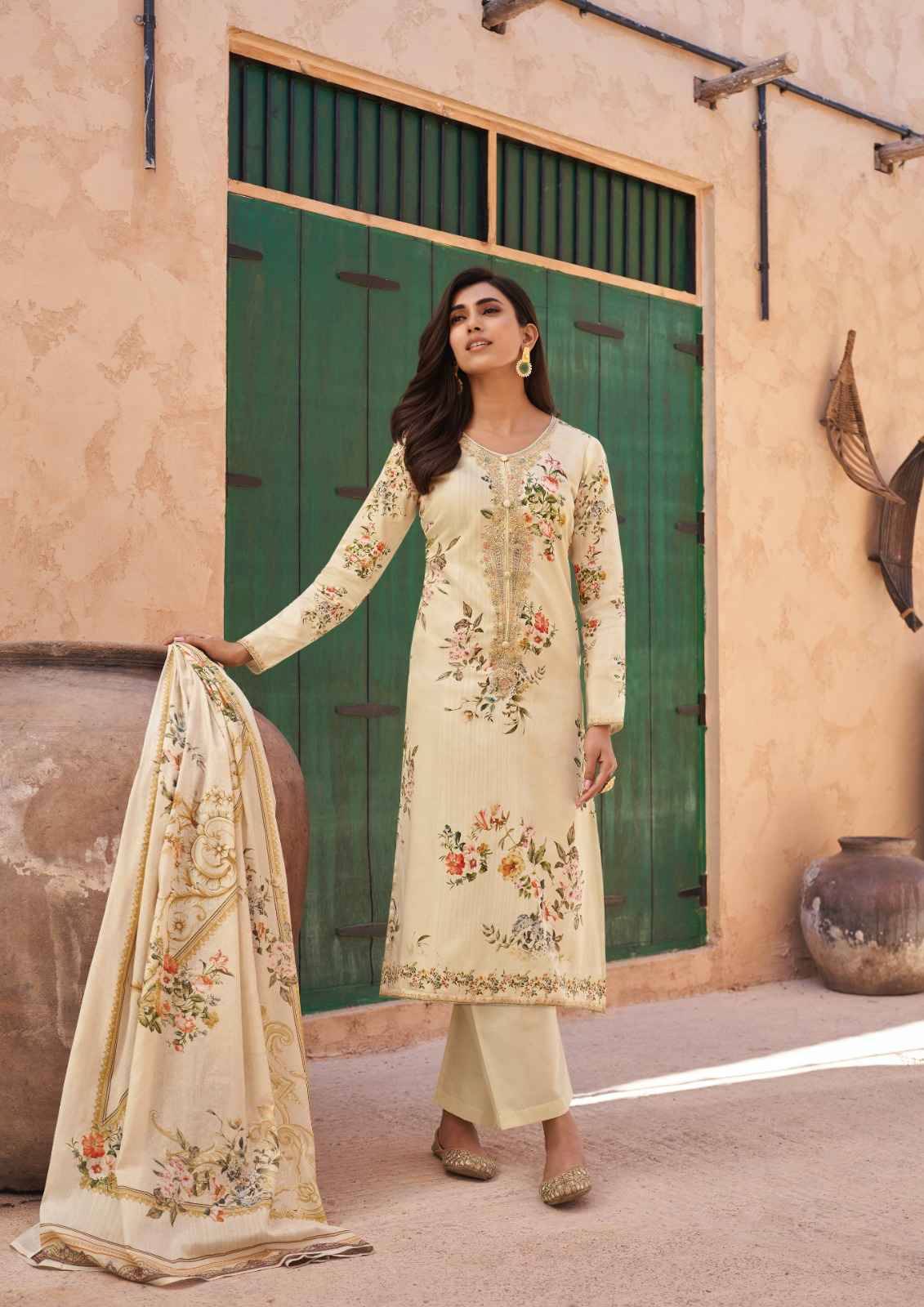 Amahle By Hermitage 5001 To 5006 Series Beautiful Festive Suits Stylish Fancy Colorful Casual Wear & Ethnic Wear Pure Jam Cotton Print Dresses At Wholesale Price