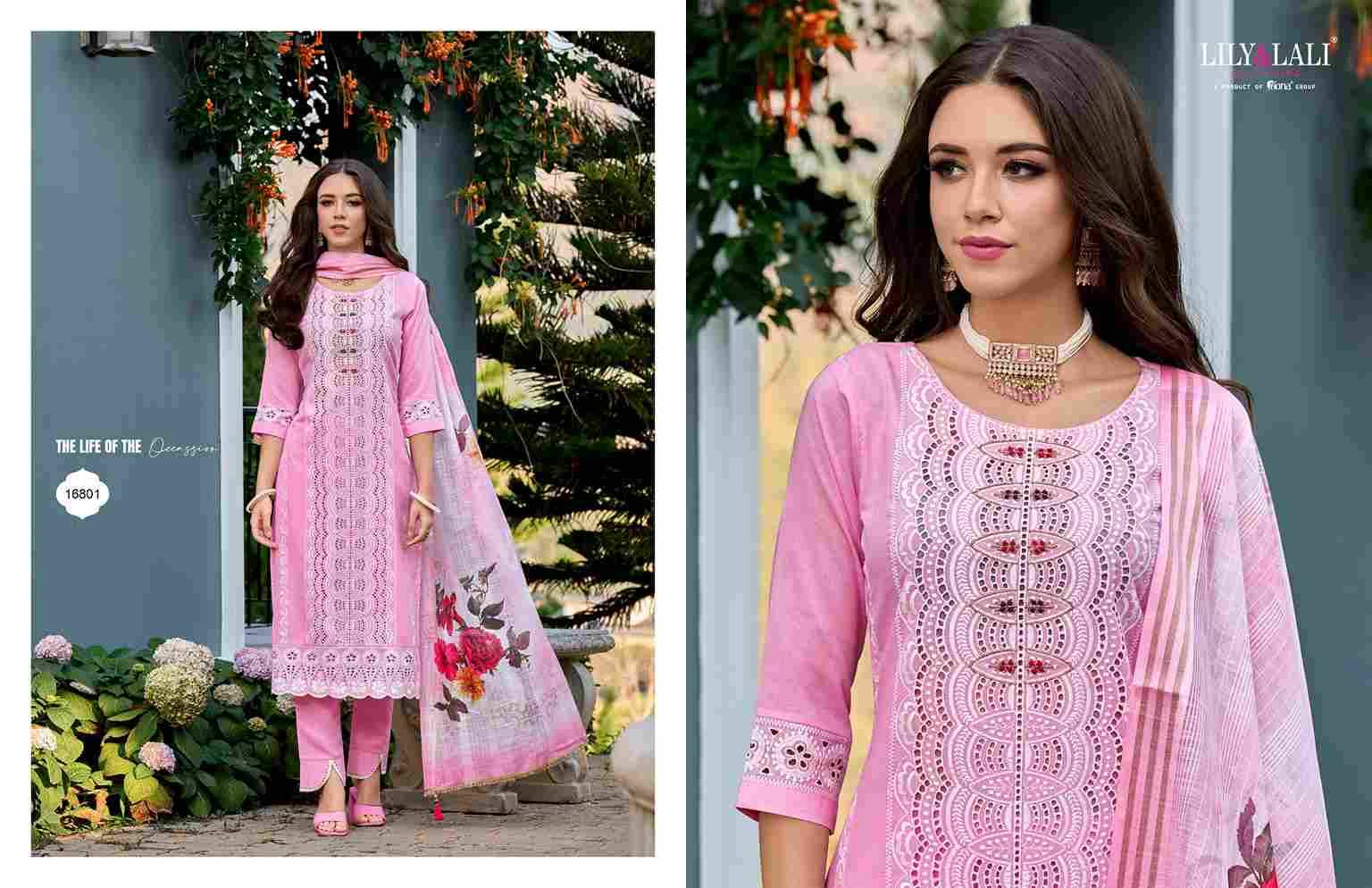 Cotton Carnival By Lily And Lali 16801 To 16806 Series Beautiful Festive Suits Colorful Stylish Fancy Casual Wear & Ethnic Wear Cambric Cotton Dresses At Wholesale Price