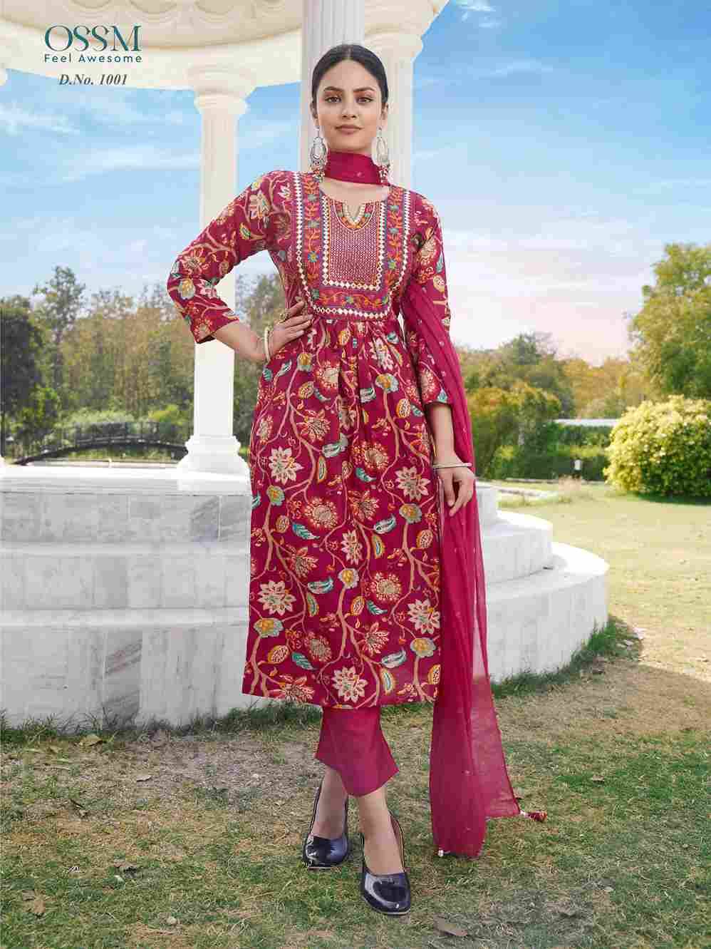 Morni By Ossm 1001 To 1006 Series Beautiful Stylish Festive Suits Fancy Colorful Casual Wear & Ethnic Wear & Ready To Wear Modal Print Dresses At Wholesale Price