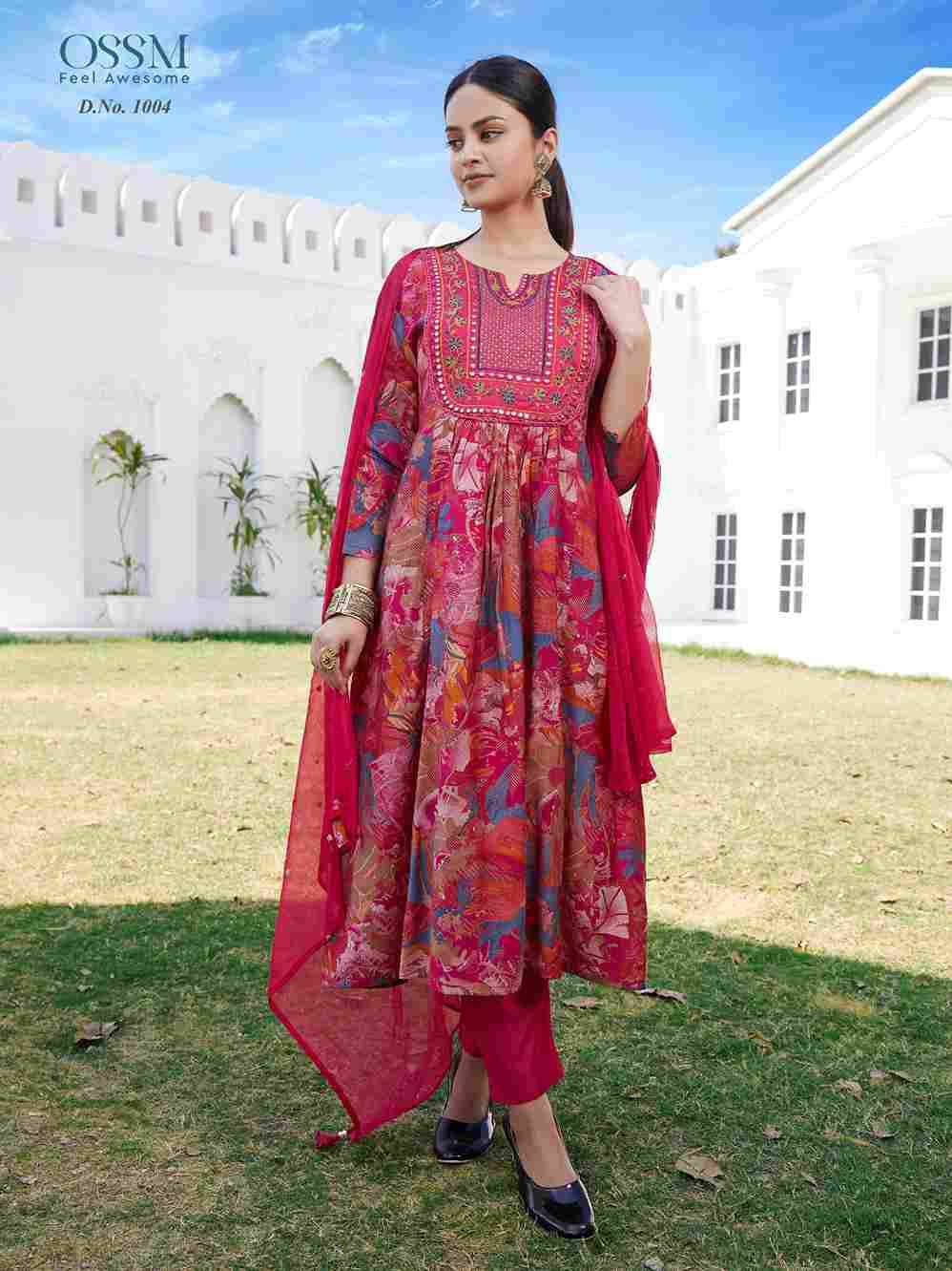 Morni By Ossm 1001 To 1006 Series Beautiful Stylish Festive Suits Fancy Colorful Casual Wear & Ethnic Wear & Ready To Wear Modal Print Dresses At Wholesale Price