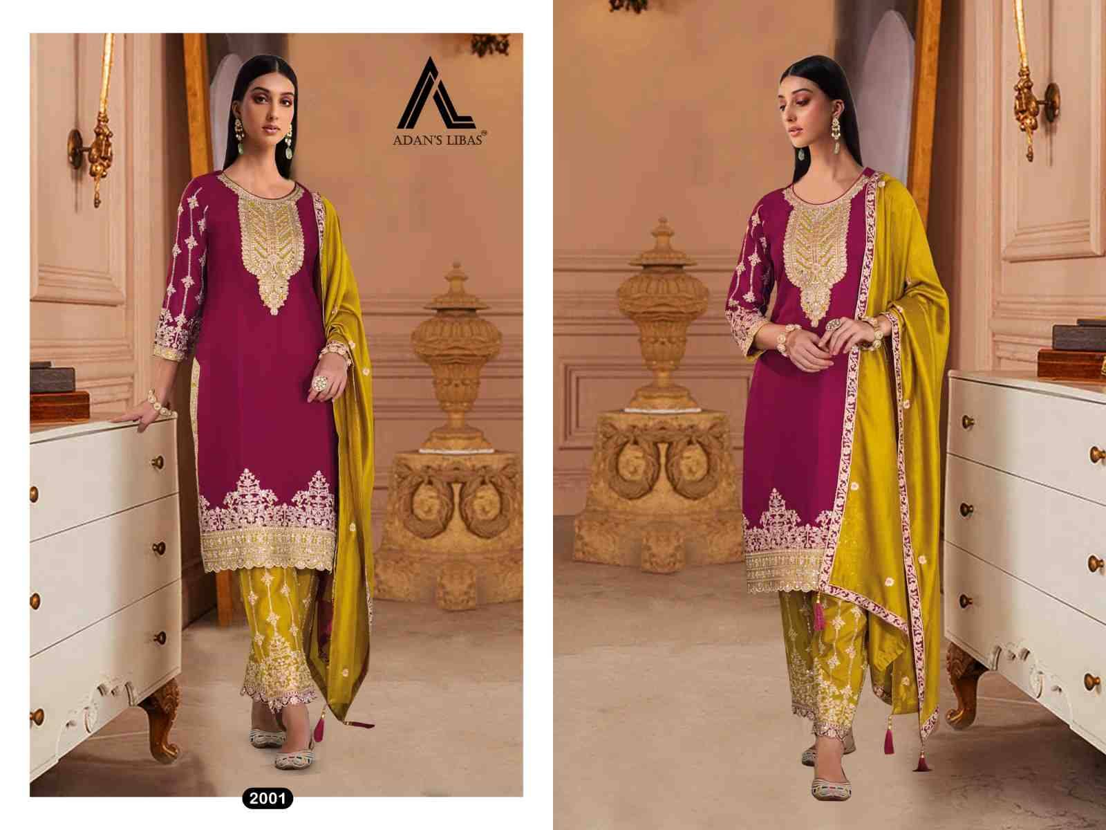 Sofiya Vol-2 By Adans Libas 2001 To 2002 Series Beautiful Festive Suits Stylish Fancy Colorful Party Wear & Occasional Wear Vichitra Embroidery Dresses At Wholesale Price
